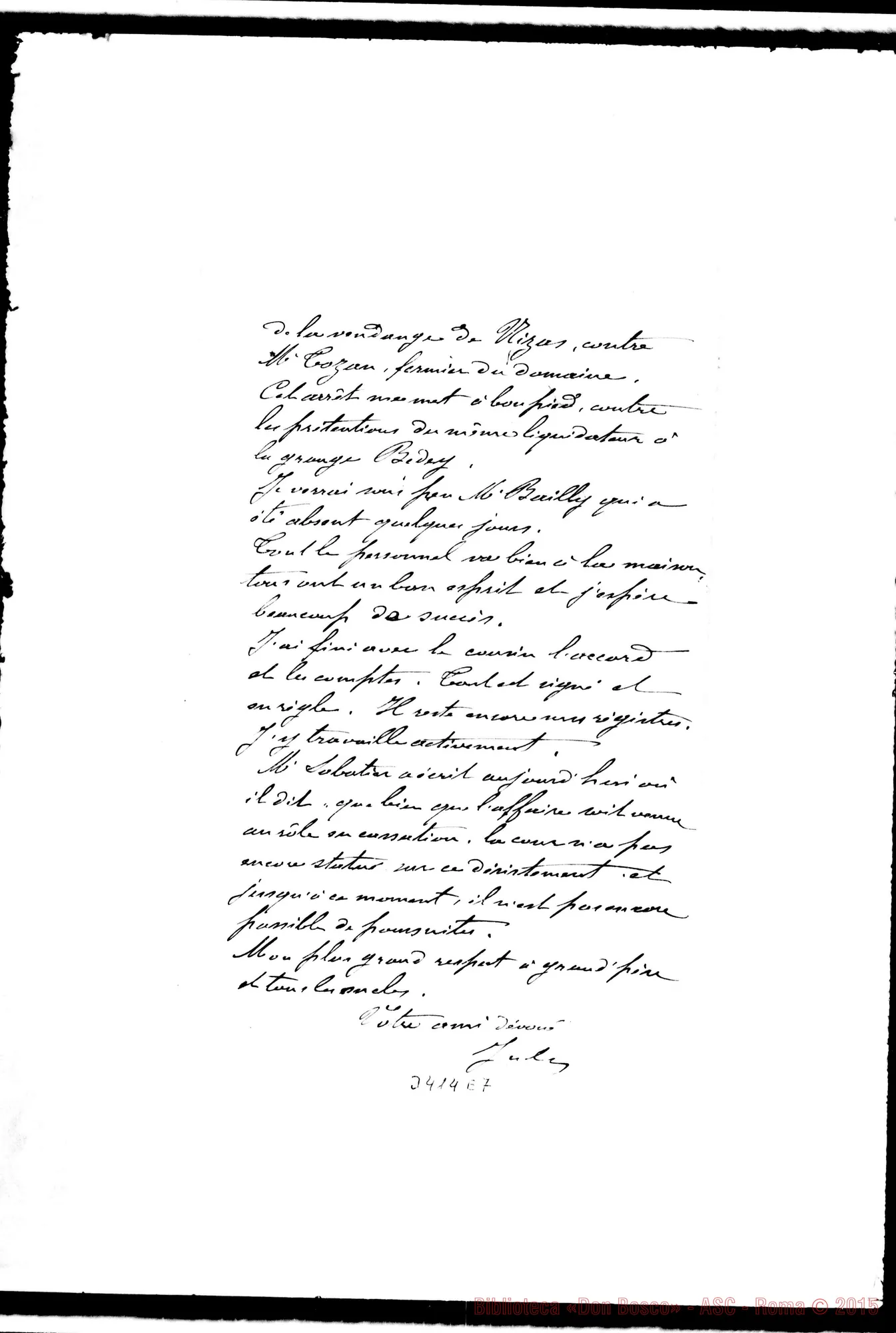 Fotogramma E 7 — Jules-Cher oncle. Lons le Saunier, 9-03-1904