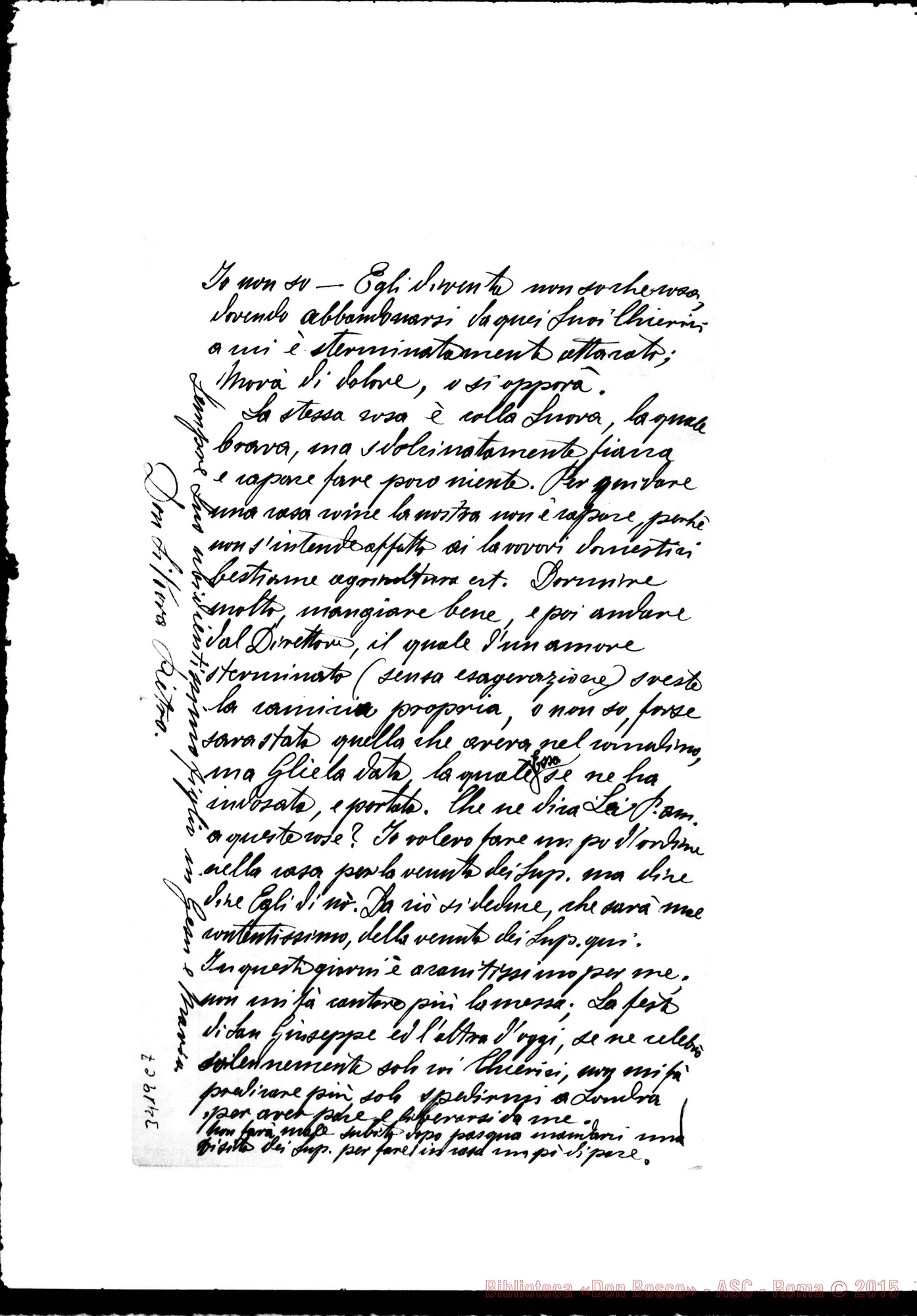 Fotogramma C 7 — Don Sikora Pietro-Rev.mo Superiore. Miejsce, 25-03-1897