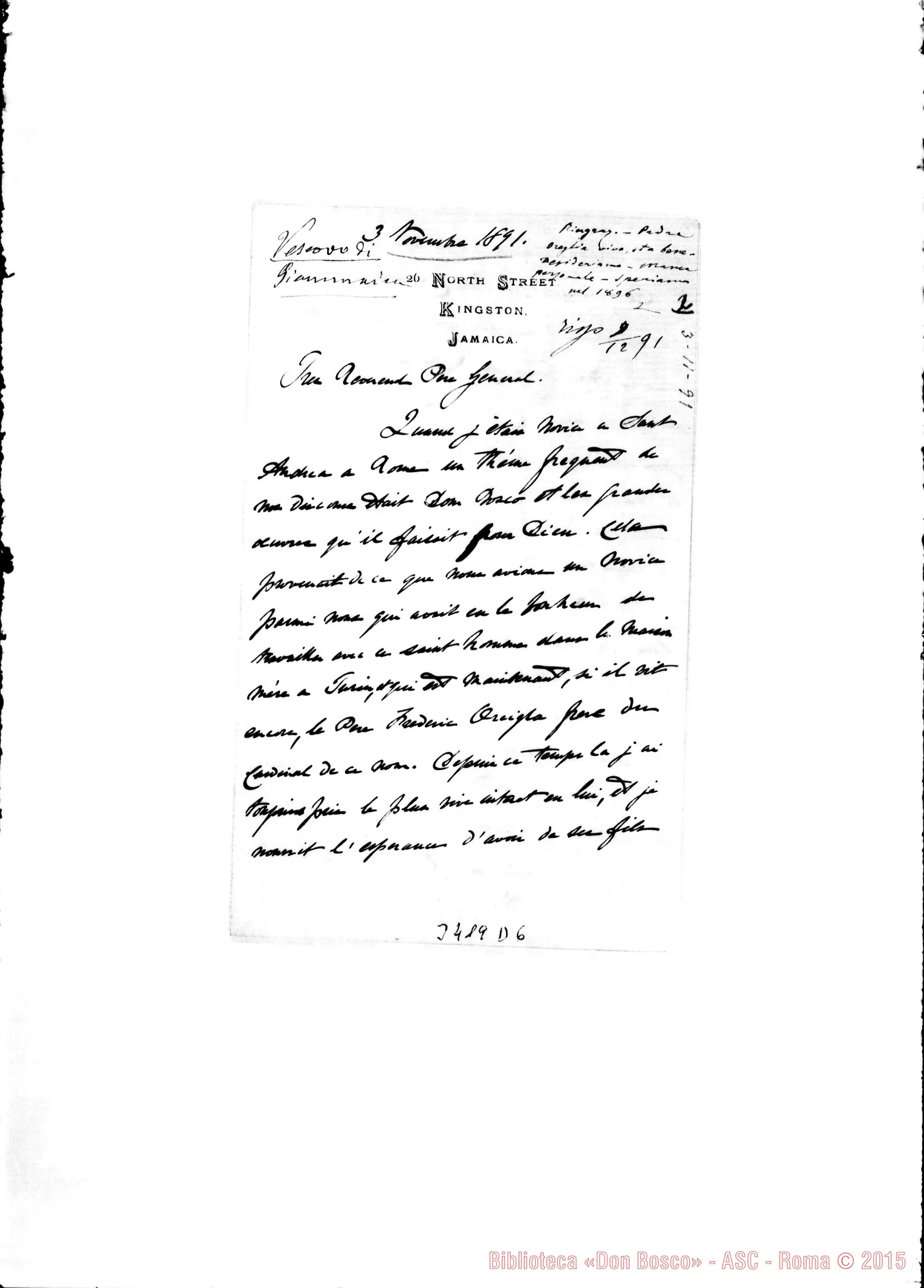Fotogramma D 6 — Charles Gordon, vesc. di Giamaica-Don Rua, il 3-11-1891