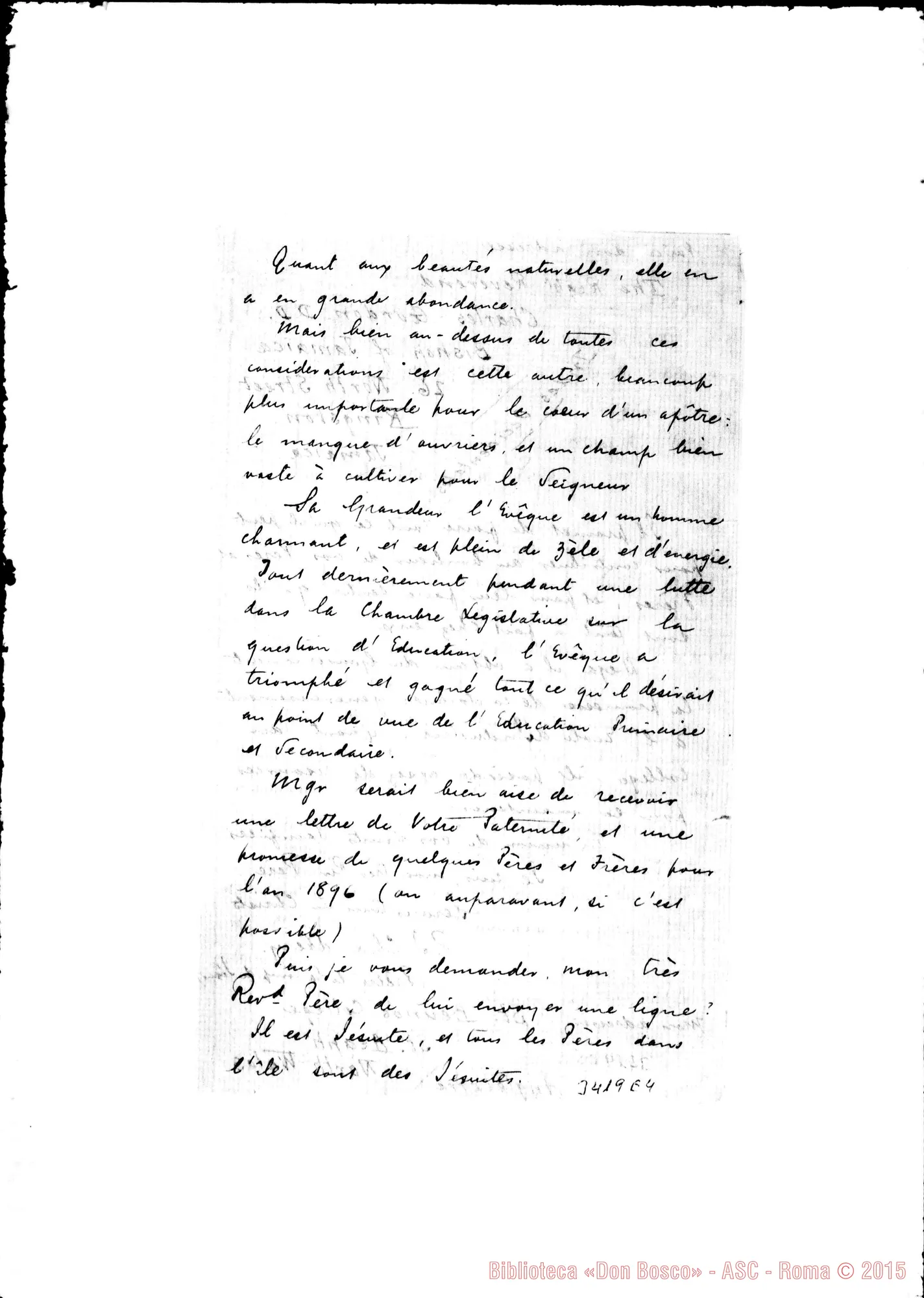 Fotogramma E 4 — P.J. Chandles-Révérend Pére. St. Asaph, North Wales, 27-05-1892