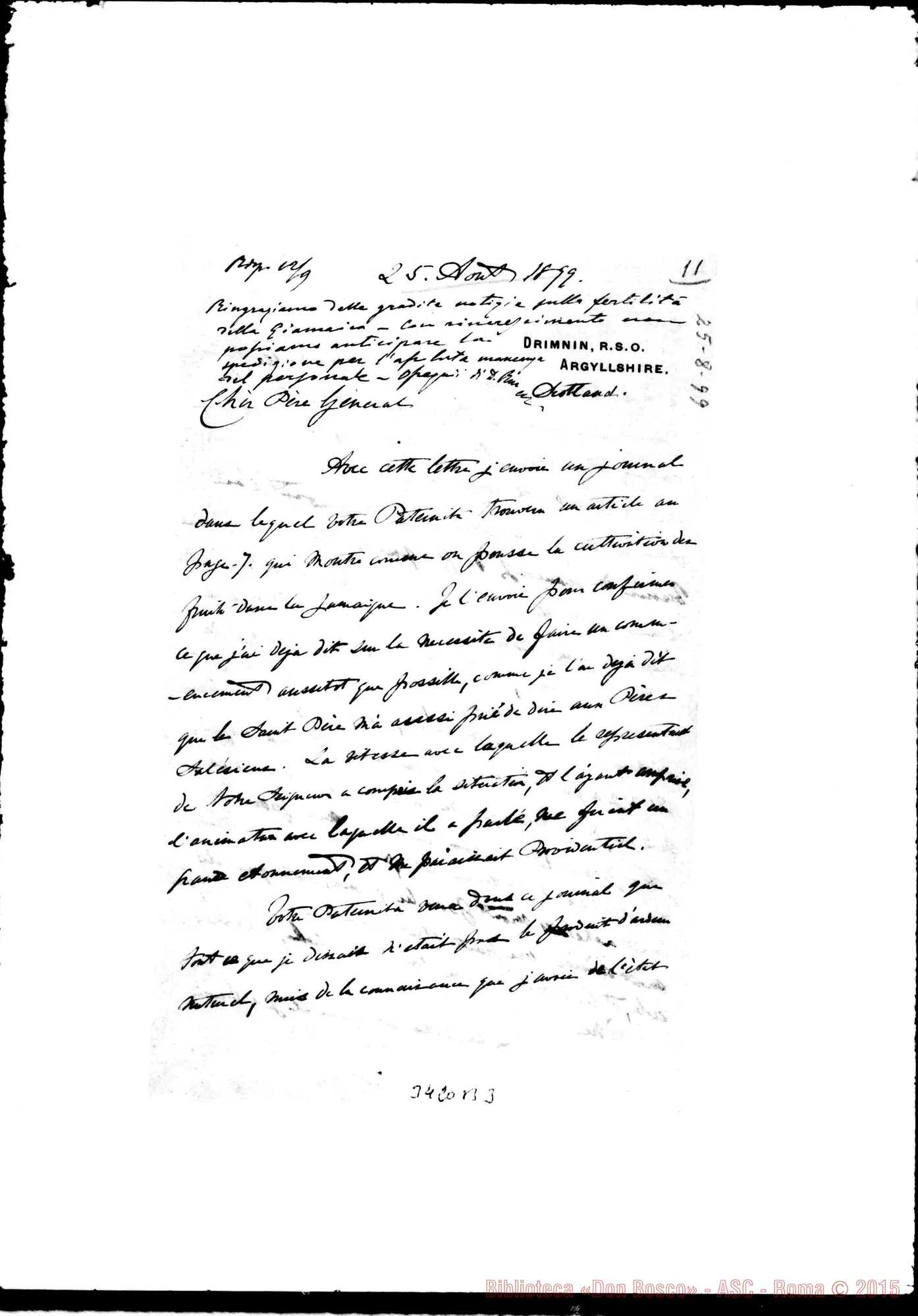 Fotogramma B 3 — Charles Gordon, vesc.-Don Rua, il 25-08-1899