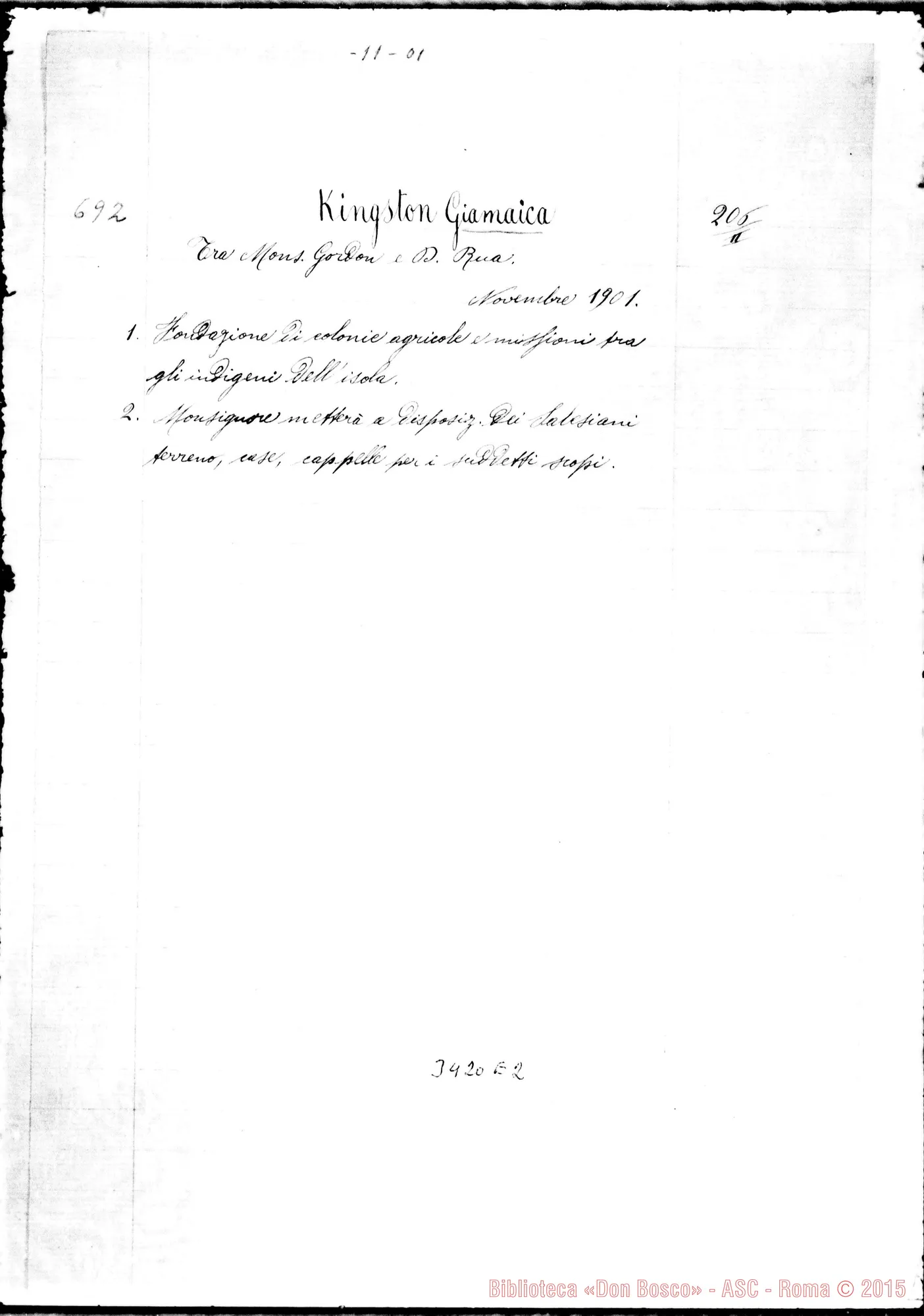 Fotogramma E 2 — Convenzione: estratto
