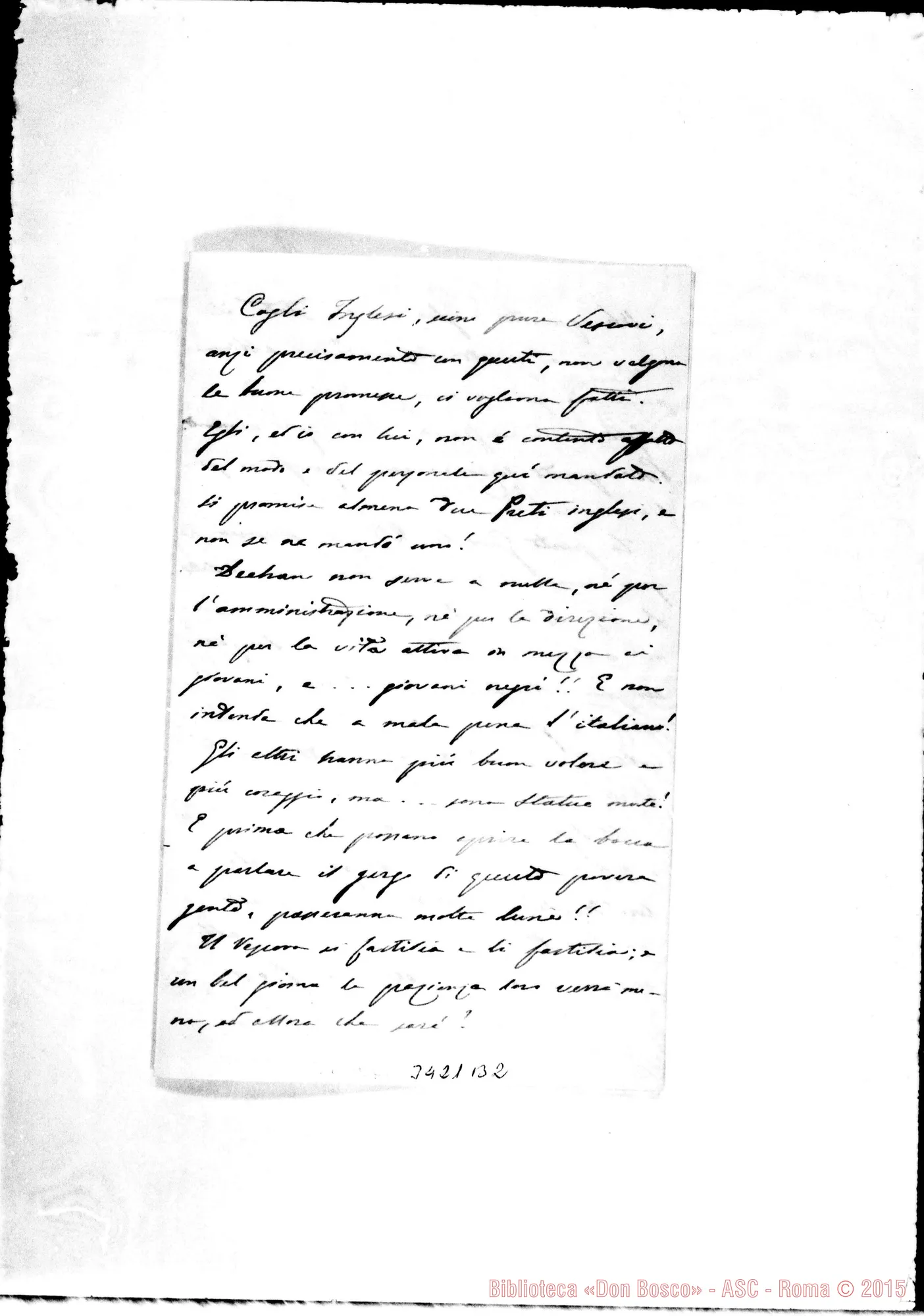 Fotogramma B 2 — Don Riccardi Antonio-Don Rua. Anchovy, 17-01-1902 Autogr. Rua