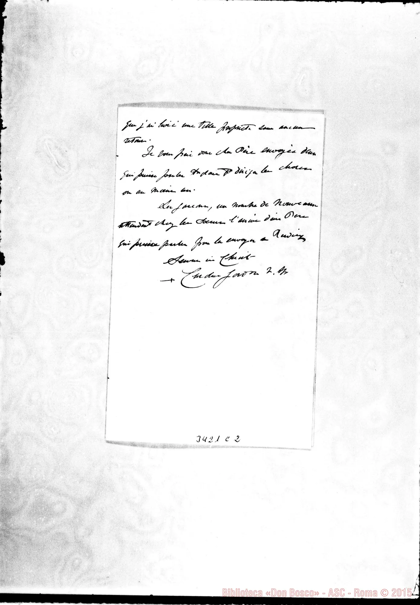 Fotogramma C 2 — Charles Gordon, vesc.-Don Durando. Jamaica, 12-03-1902