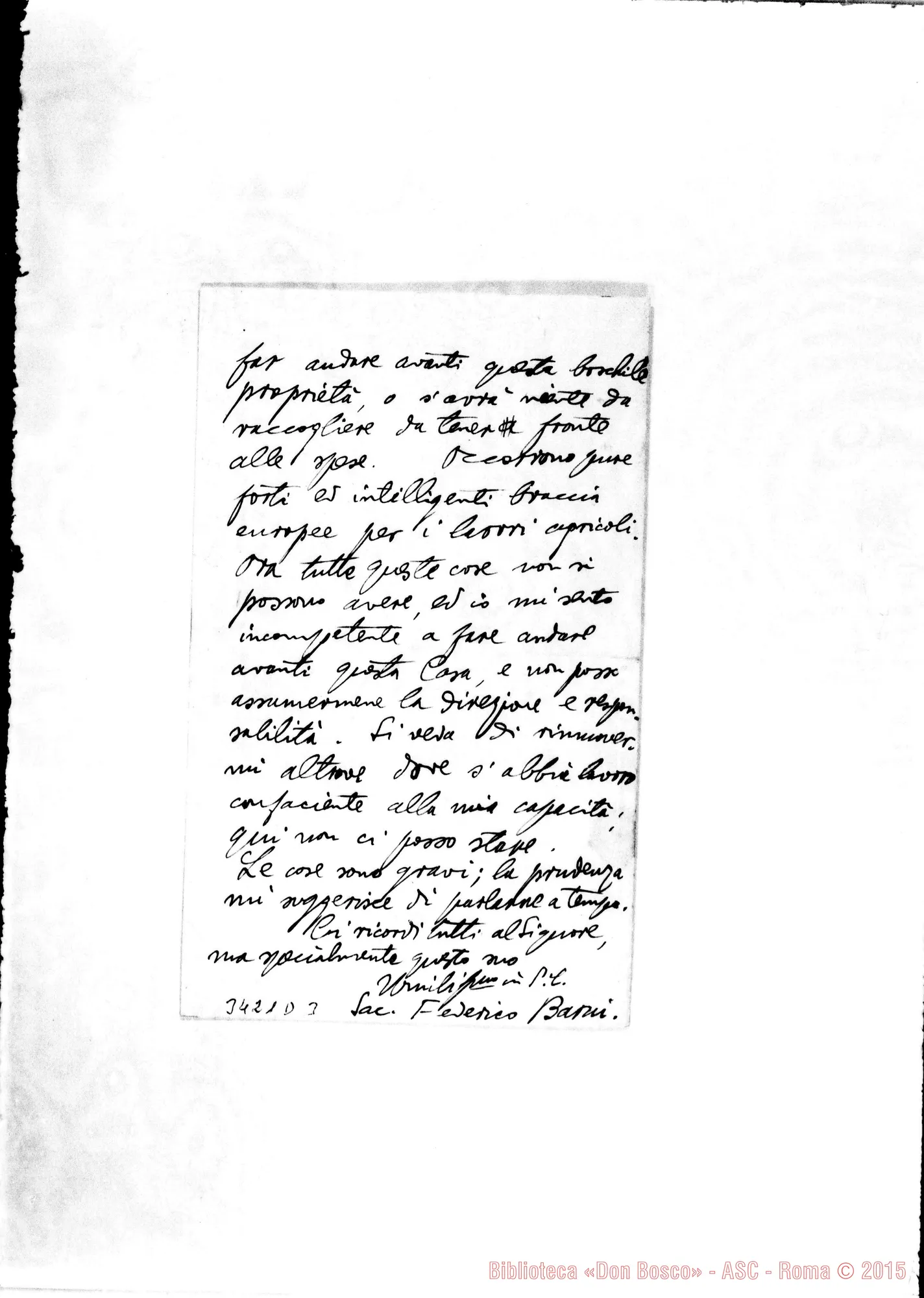 Fotogramma D 3 — Don Federico Barni-Don Durando. Montego Bay, 4-08-1902