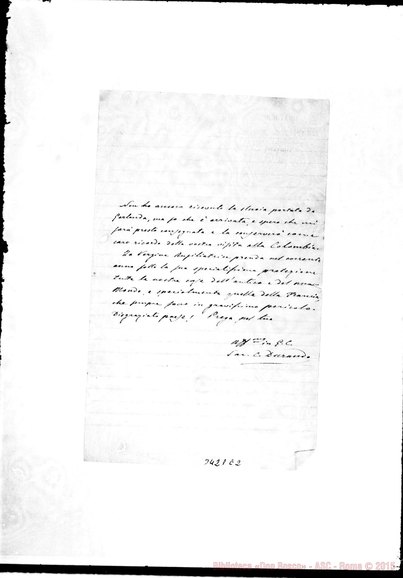 Fotogramma E 2 — Don Durando-Don Gusmano. Torino, 1-01-1903