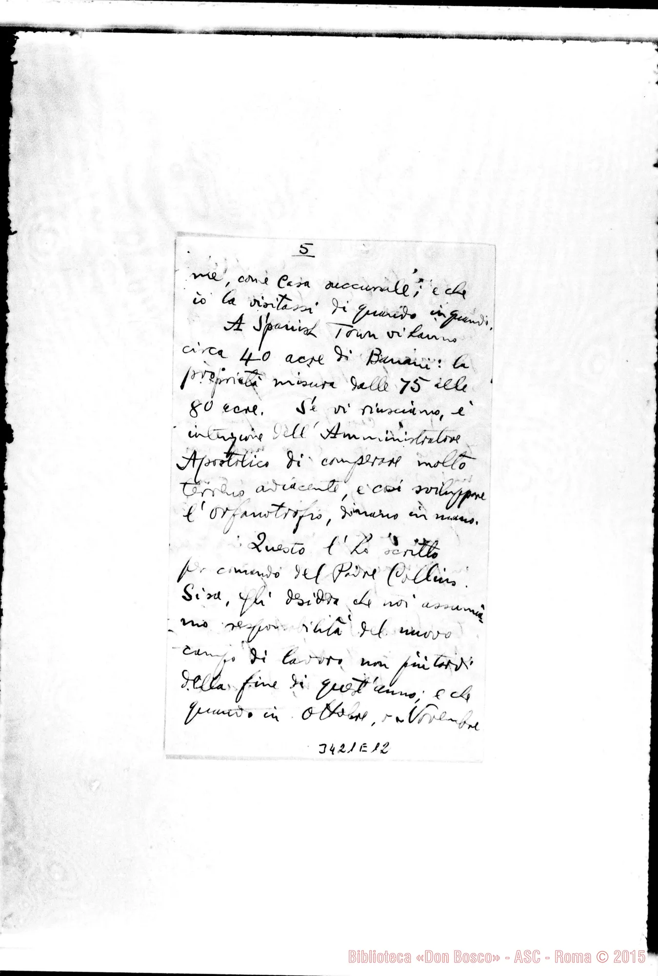 Fotogramma E 12 — Don Barni Federico-Don Rua. Montego Bay, 13-05-1906
