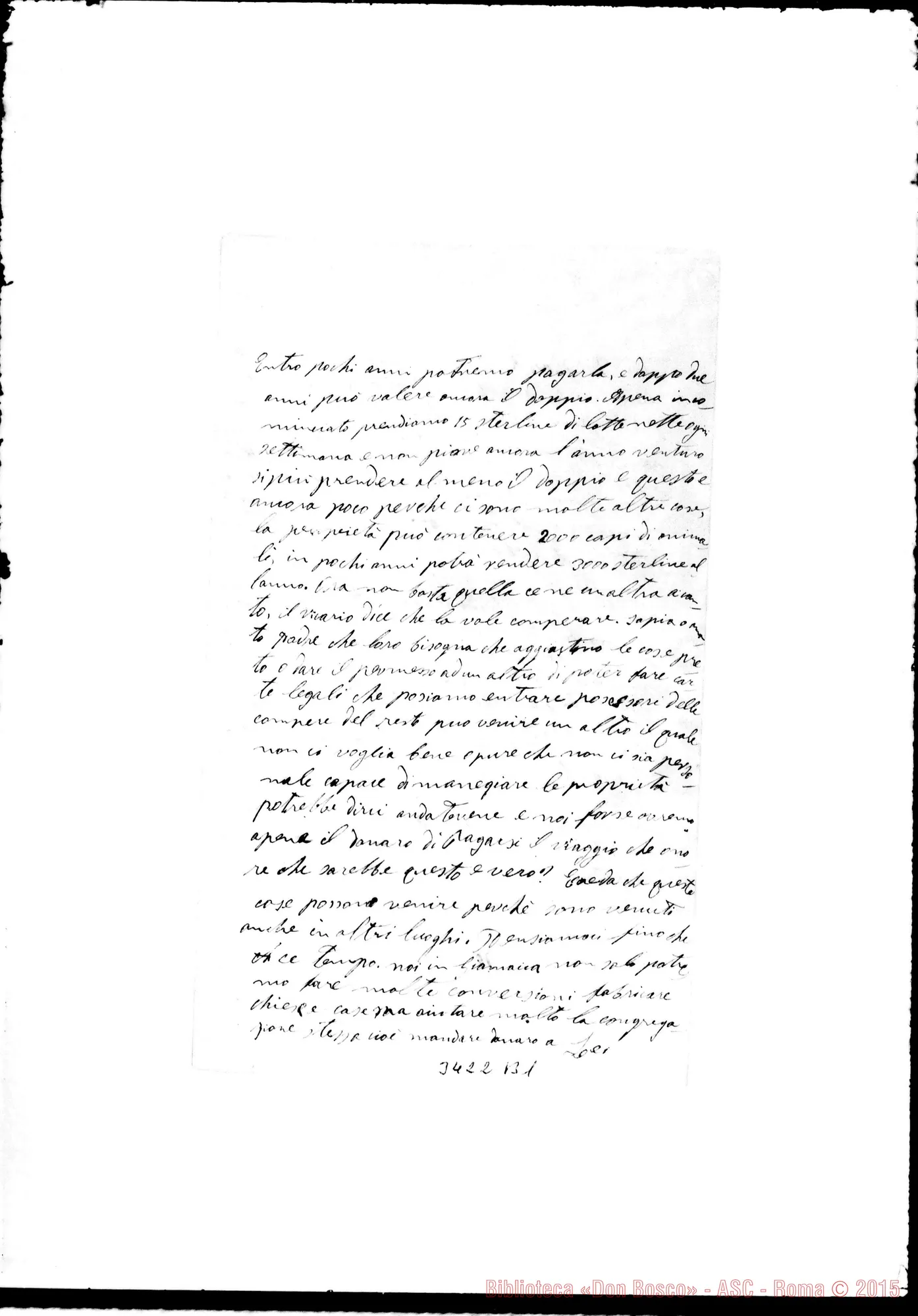 Fotogramma B 1 — Coad. Vulpinari Giovanni-Don Rua. Montego Bay, 1-08-1907