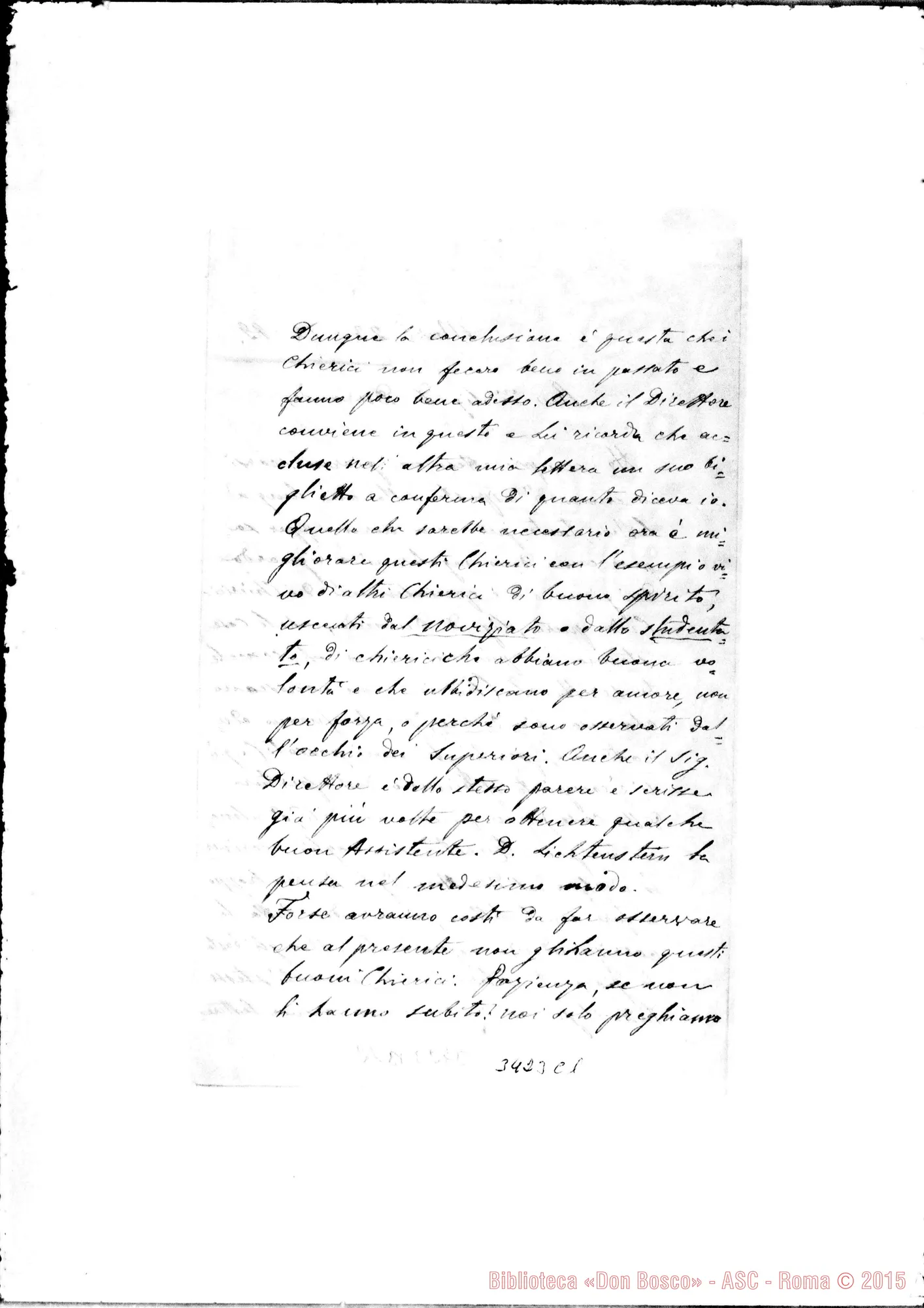 Fotogramma C 1 — Don Luigi Prieri-Don Durando. Muri, 23-12-1899
