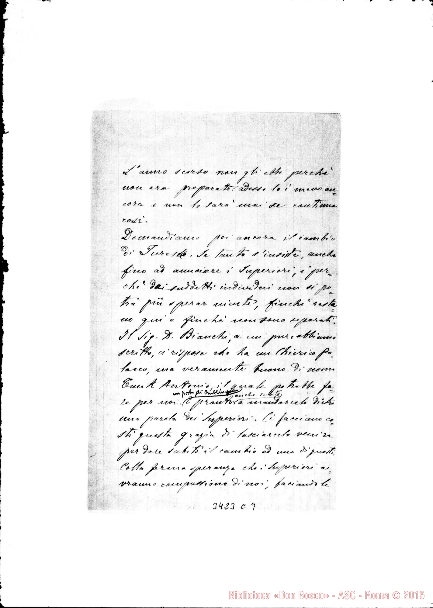 Fotogramma C 9 — Don Eugenio Méderlet-Don Durando. Muri, 4-01-1900