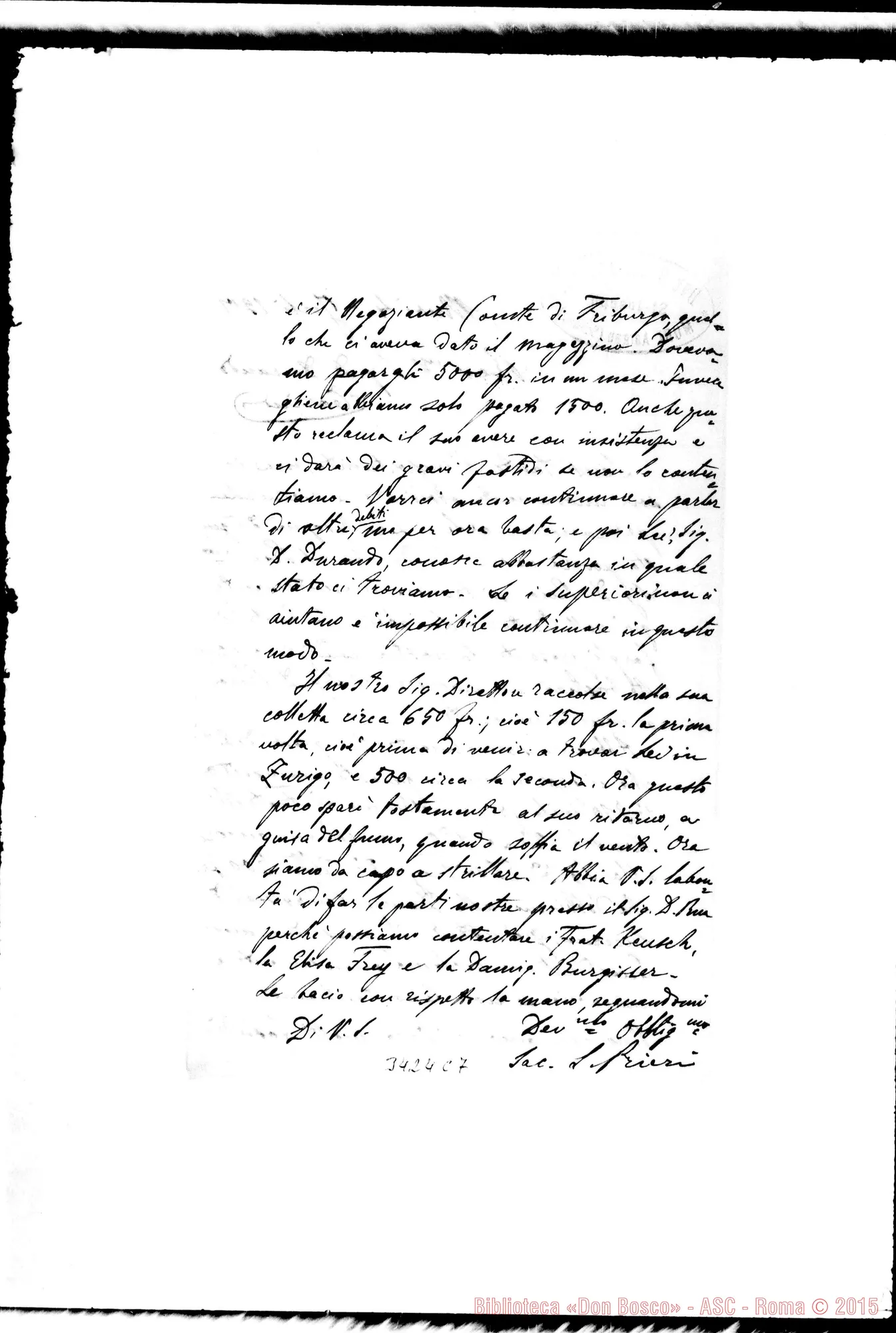 Fotogramma C 7 — Don Luigi Prieri-Don Durando. Muri, 4-07-1901