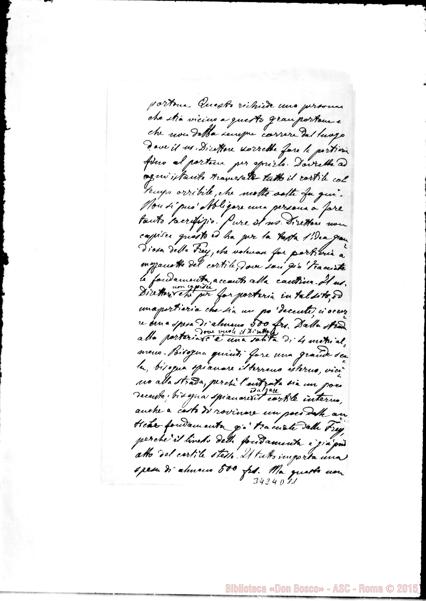 Fotogramma D 11 — Don Luigi Prieri-Don Durando. Muri, 12-10-1901