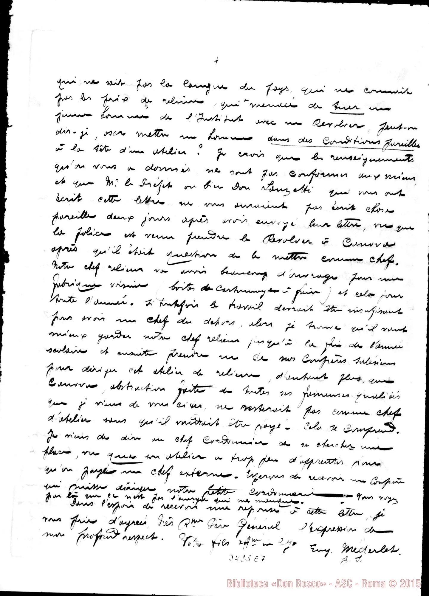 Fotogramma E 7 — Don Eugenio Méderlet-Don Rua. Muri, 1-06-1902