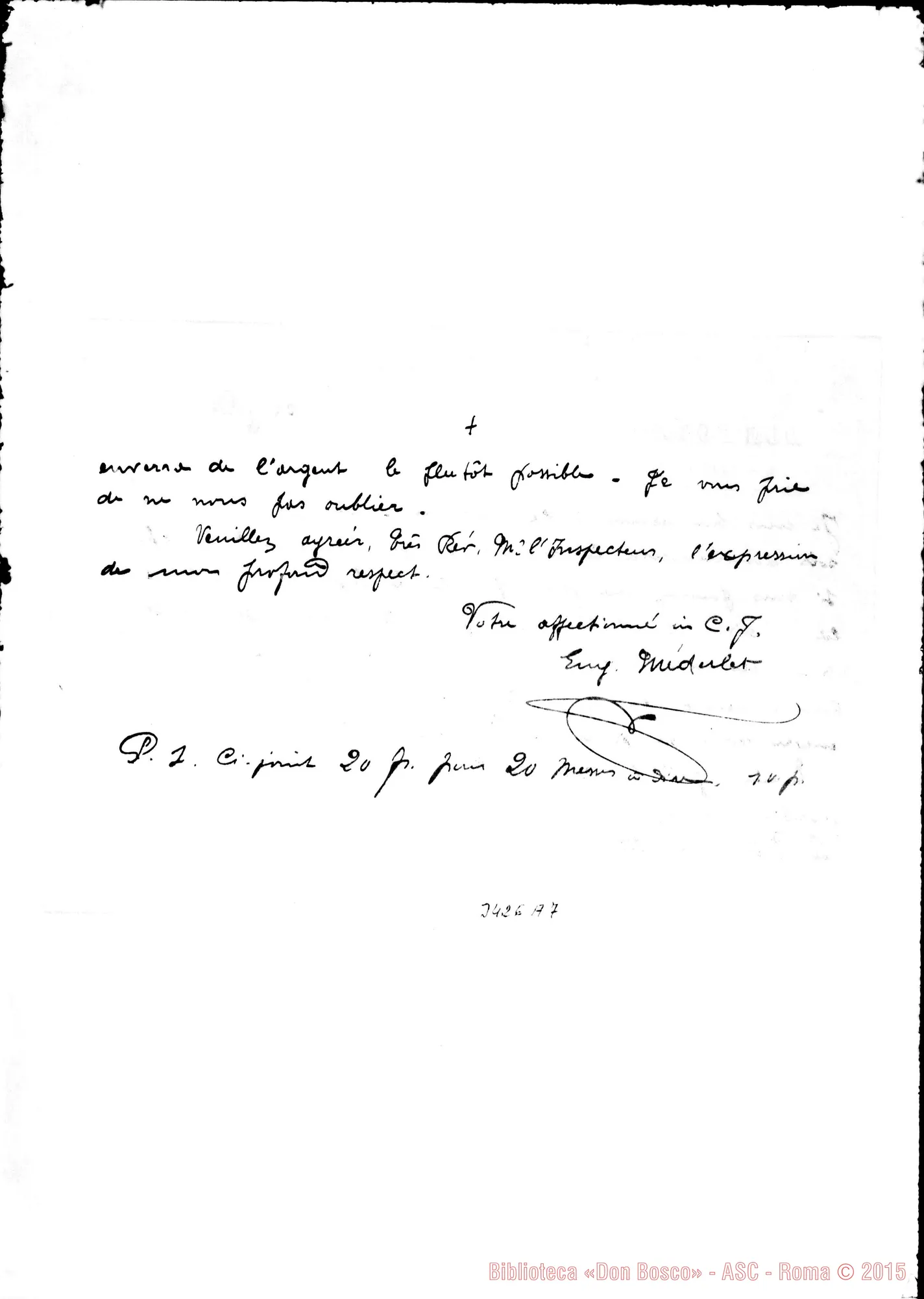 Fotogramma A 7 — Don Eugenio Méderlet-Don Durando. Muri, 25-08-1902