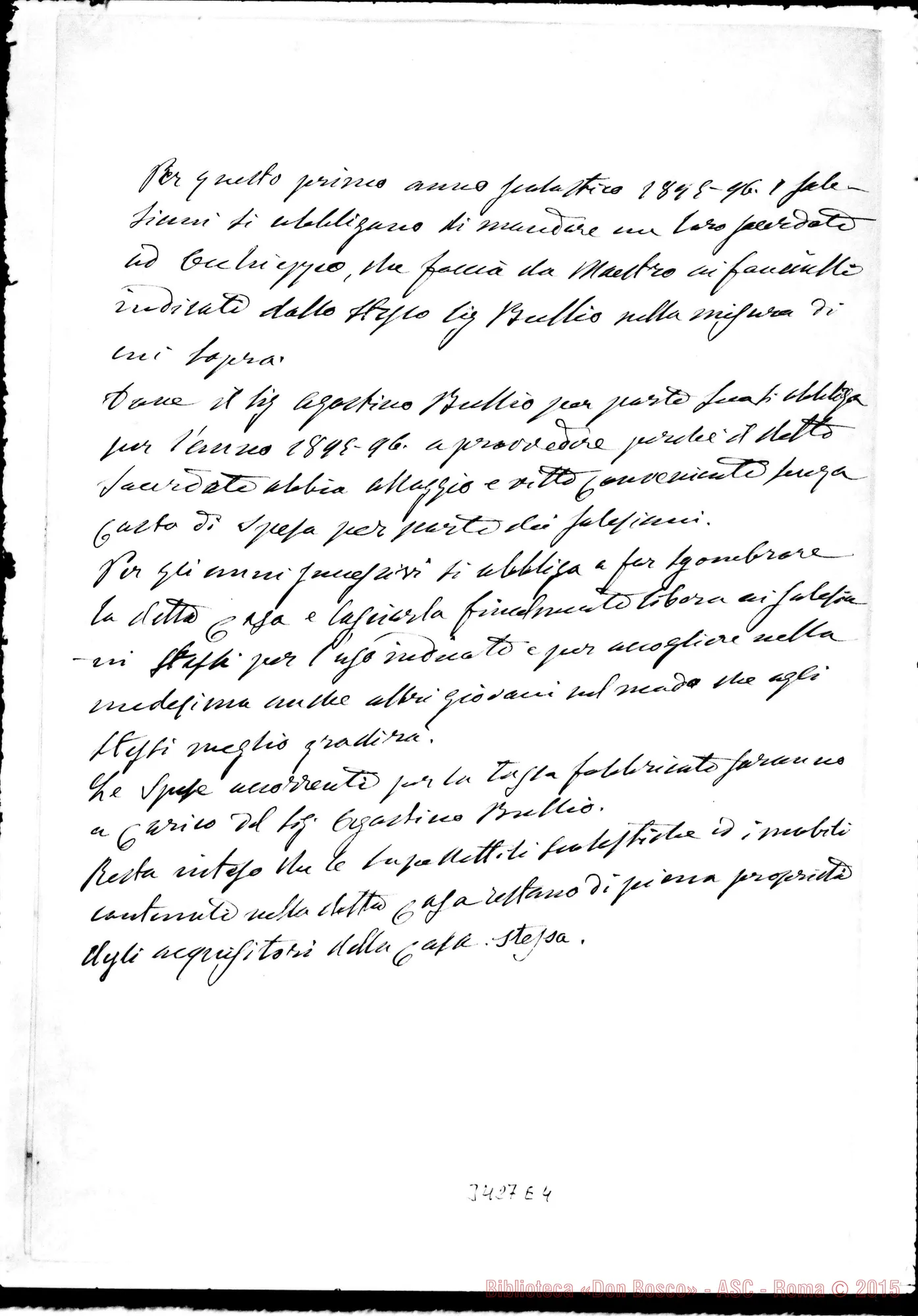 Fotogramma E 4 — Convenzione: due stesure. All. pianta