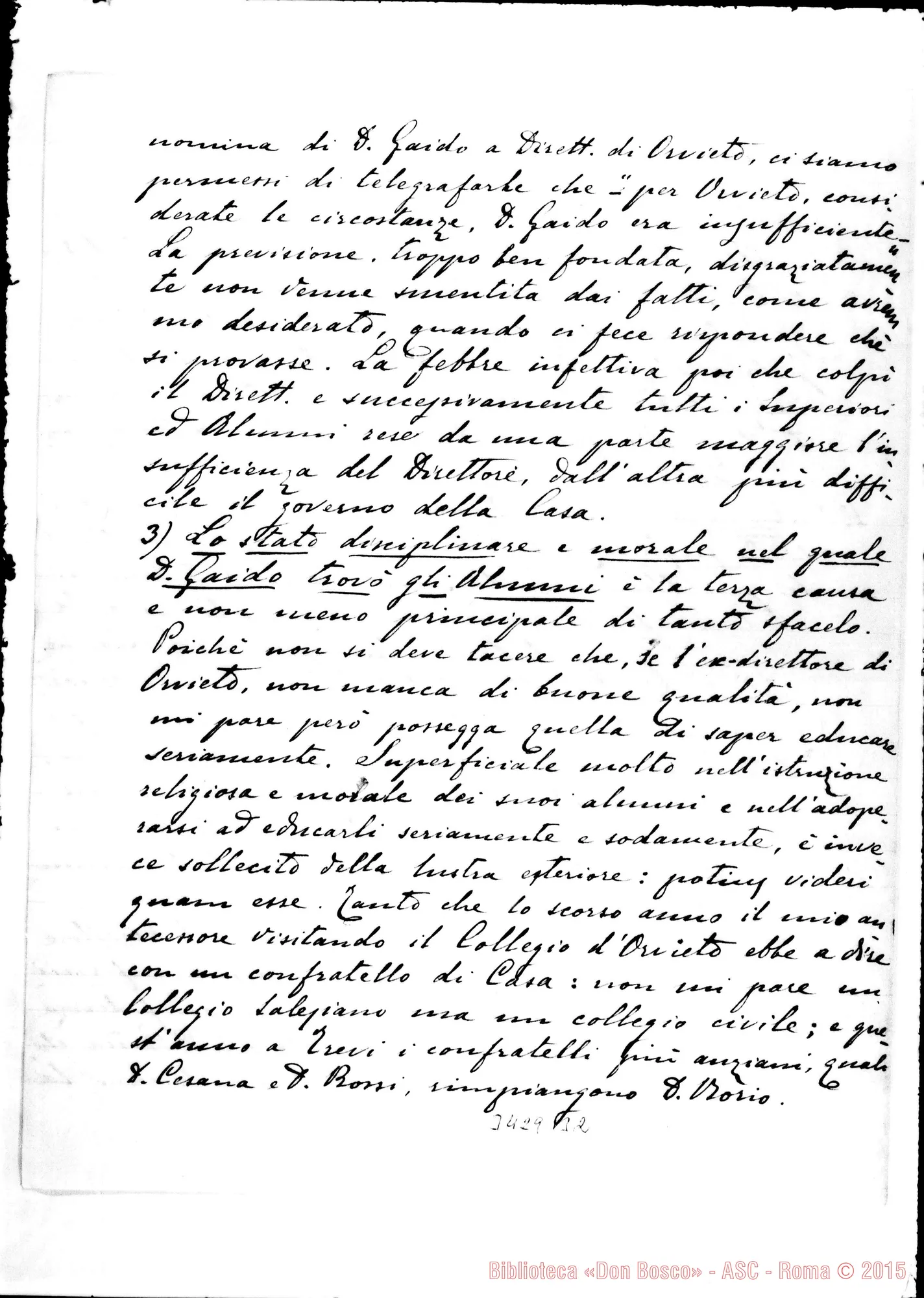 Fotogramma B 2 — Don Conelli Arturo-Don Rua. Roma, 25-07-1903