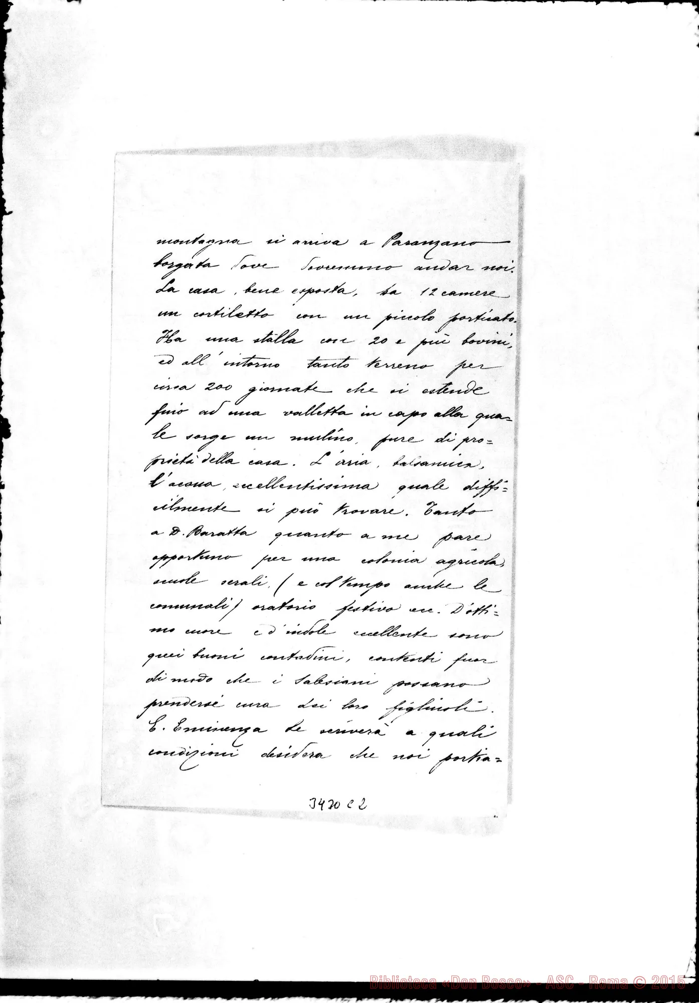 Fotogramma C 2 — Don Lorenzo Saluzzo-Don Rua. Milano, 14-04-1898