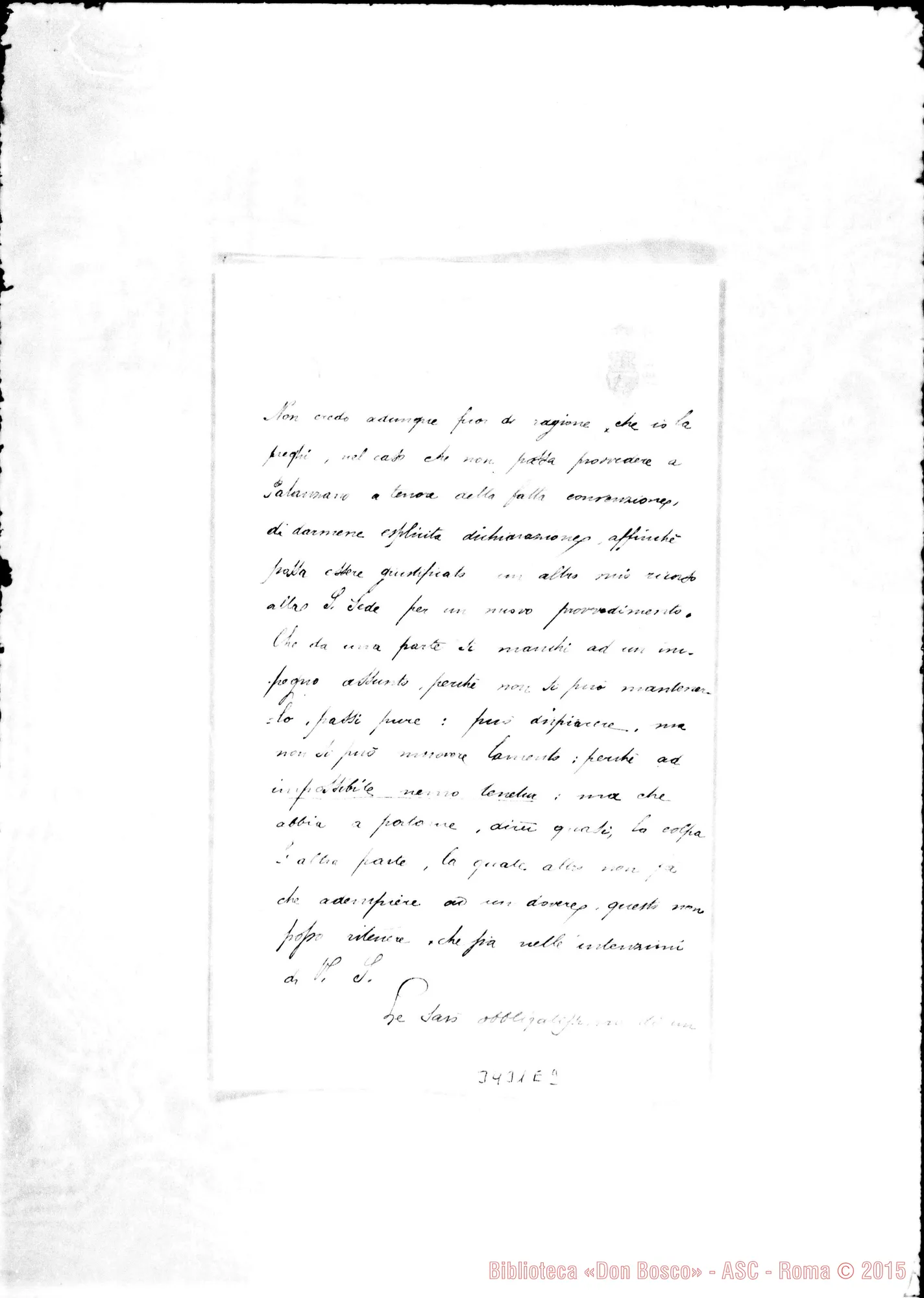 Fotogramma E 2 — Card. Arciv. Andrea Ferrari-Don Rua. Milano, 1-03-1902