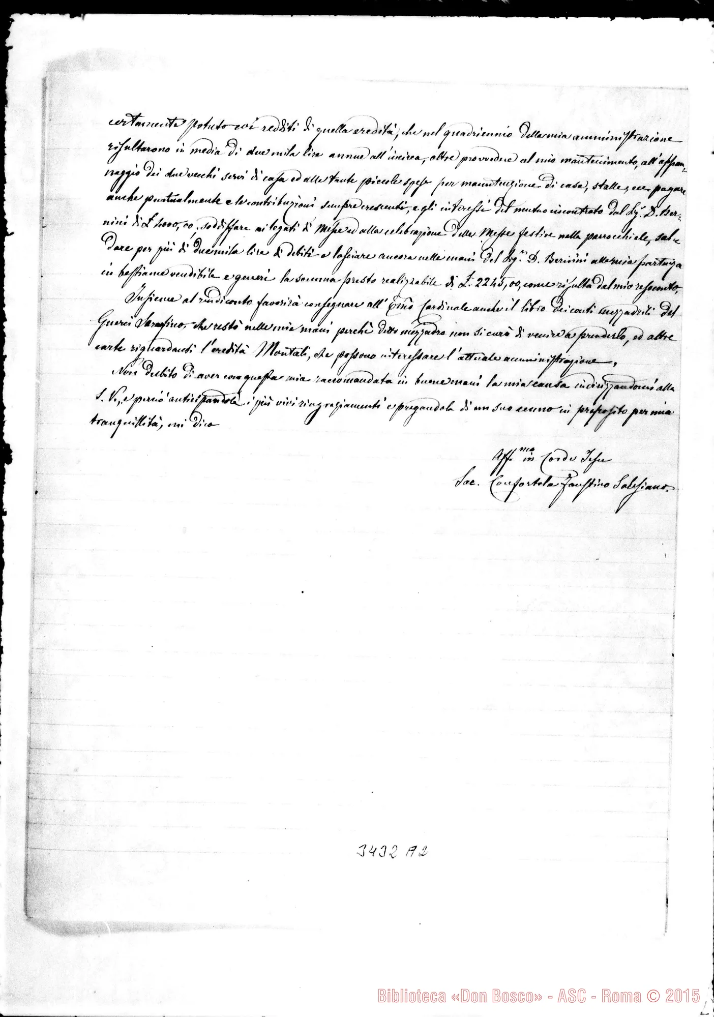 Fotogramma A 2 — Don Confortola-Don Lorenzo Saluzzo. Torino, 14-06-1905