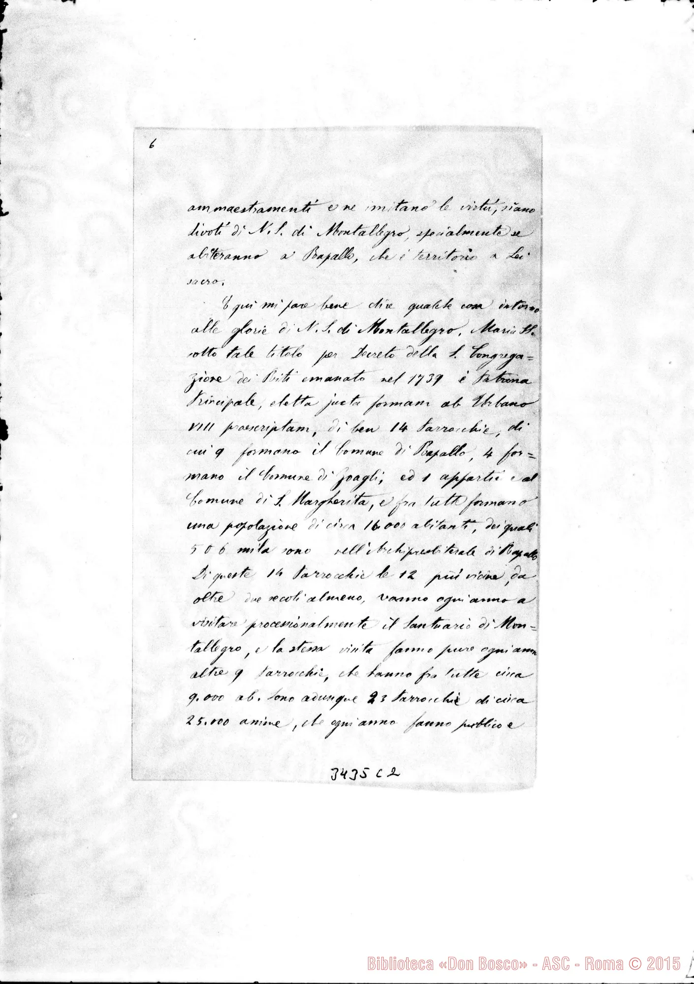 Fotogramma C 2 — Can. Lorenzo Sacco-Rev.do Sig. Rapallo, 17-10-1897