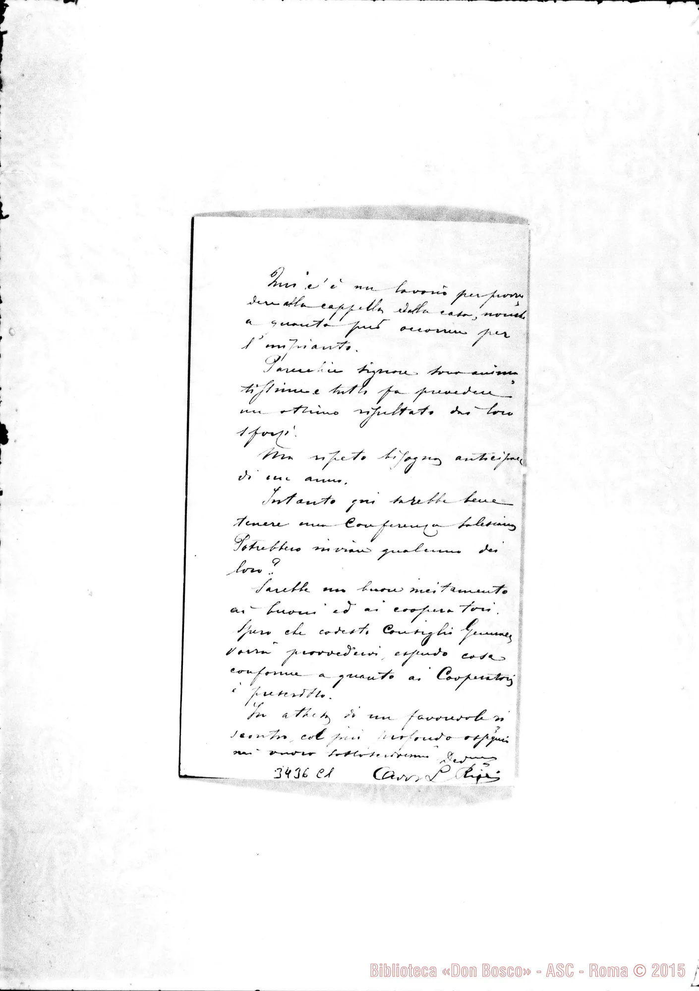 Fotogramma C 1 — Avv. Lorenzo Ricci-Don Durando. Rapallo, 8-02-1900