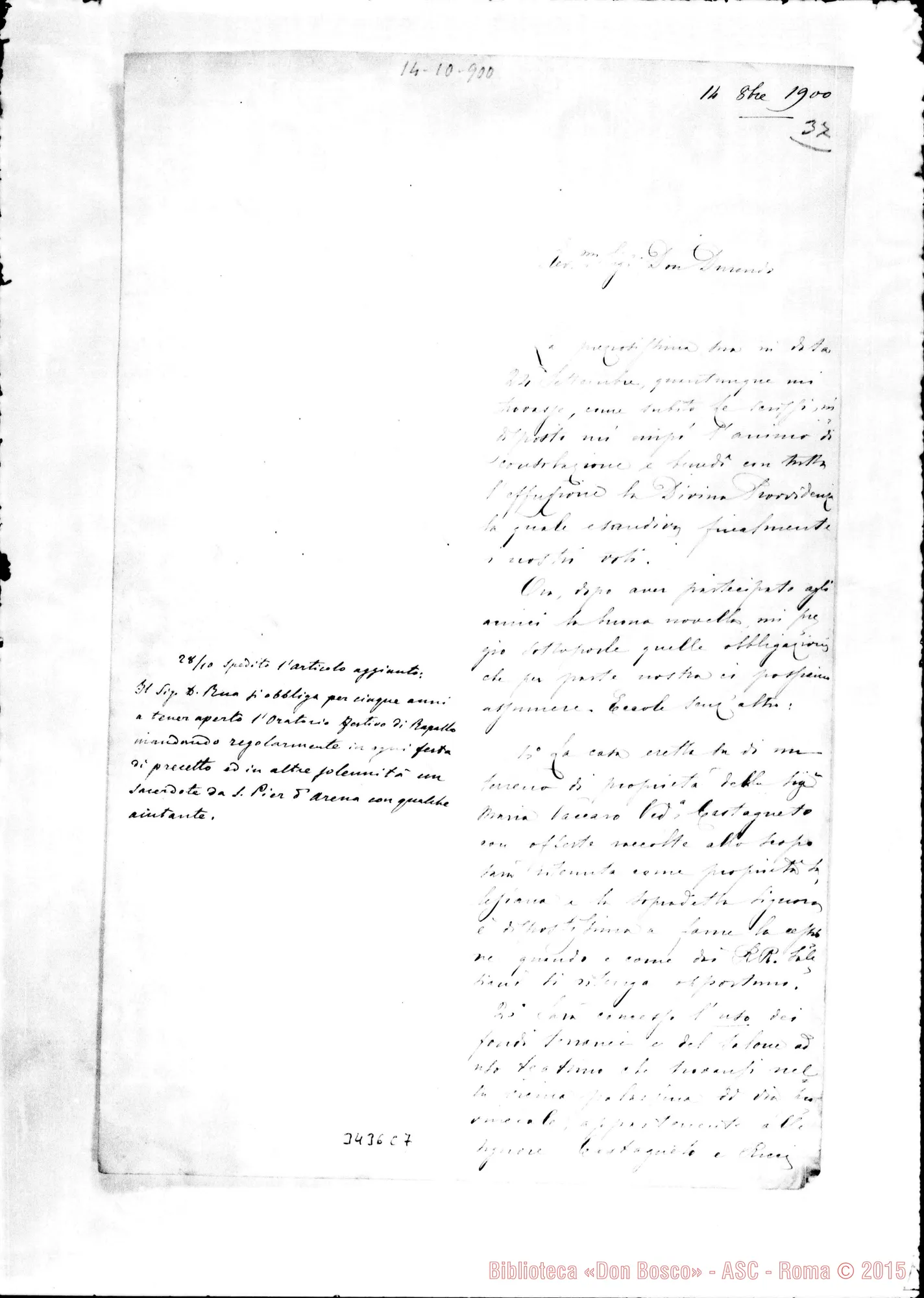 Fotogramma C 7 — Avv. Lorenzo Ricci-Don Durando. Rapallo, 14-10-1900