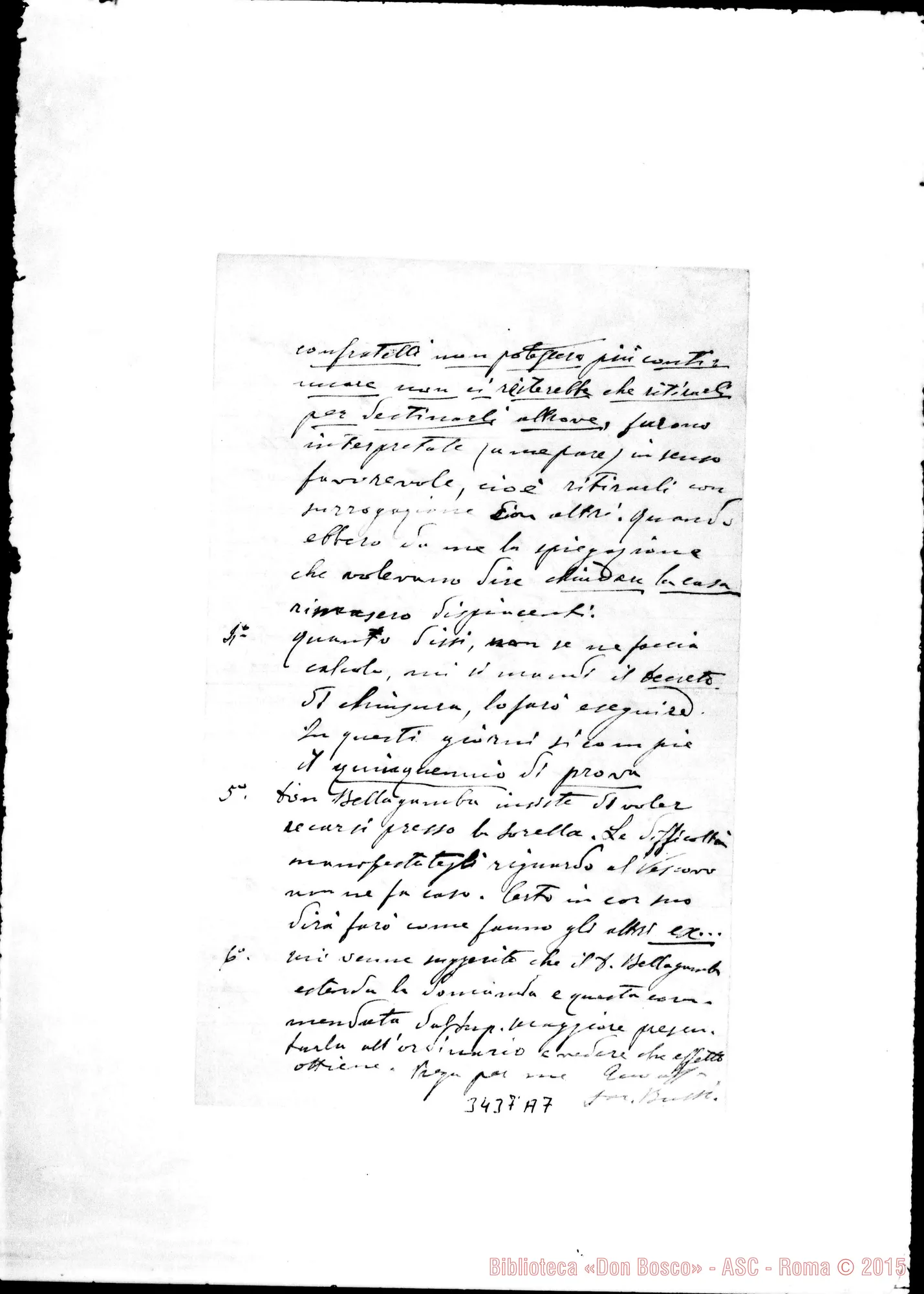 Fotogramma A 7 — Don Bussi Luigi-Don Gusmano. Sampierdarena, 8-12-1901