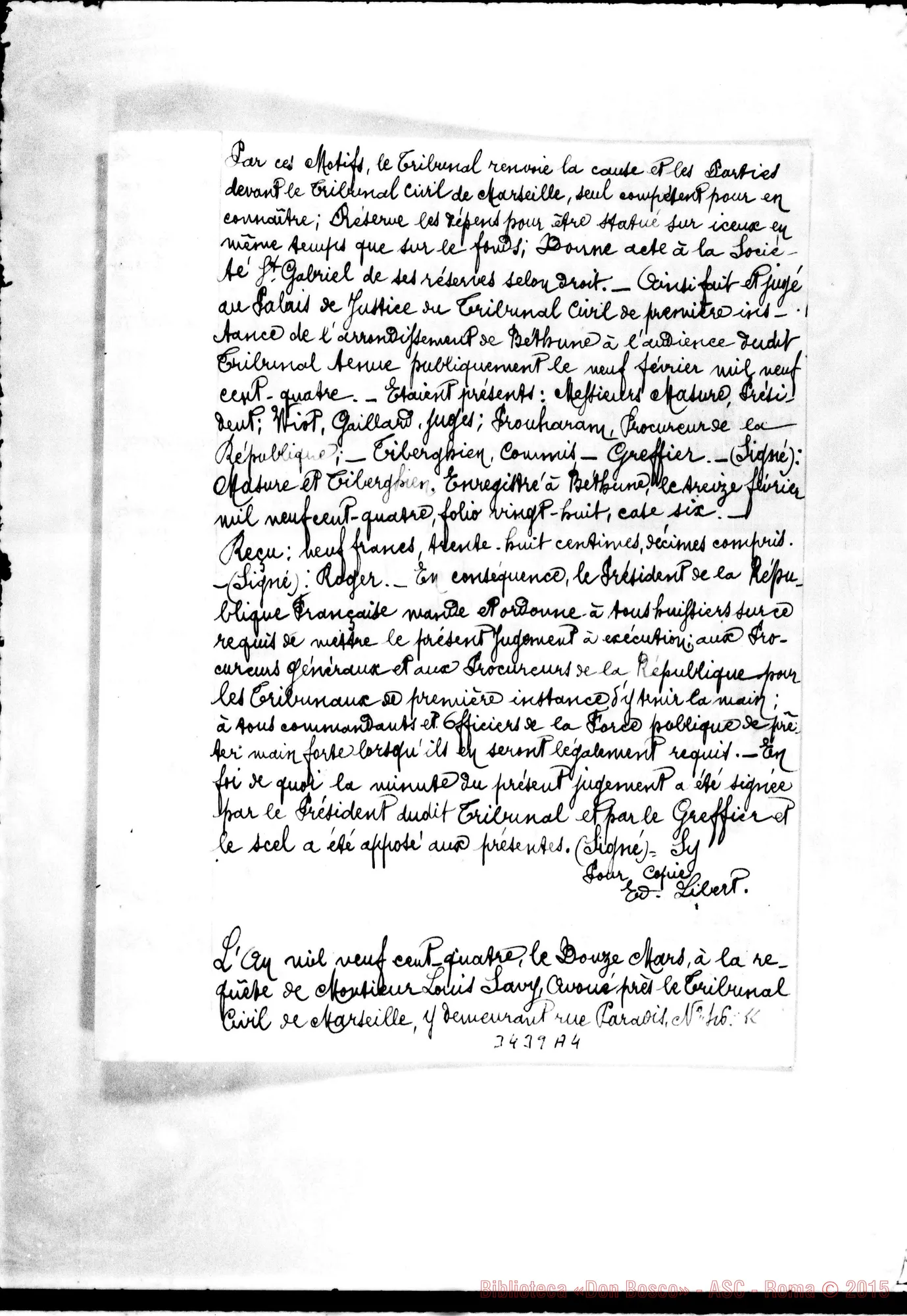 Fotogramma A 4 — Maison de Ruitz: notizie