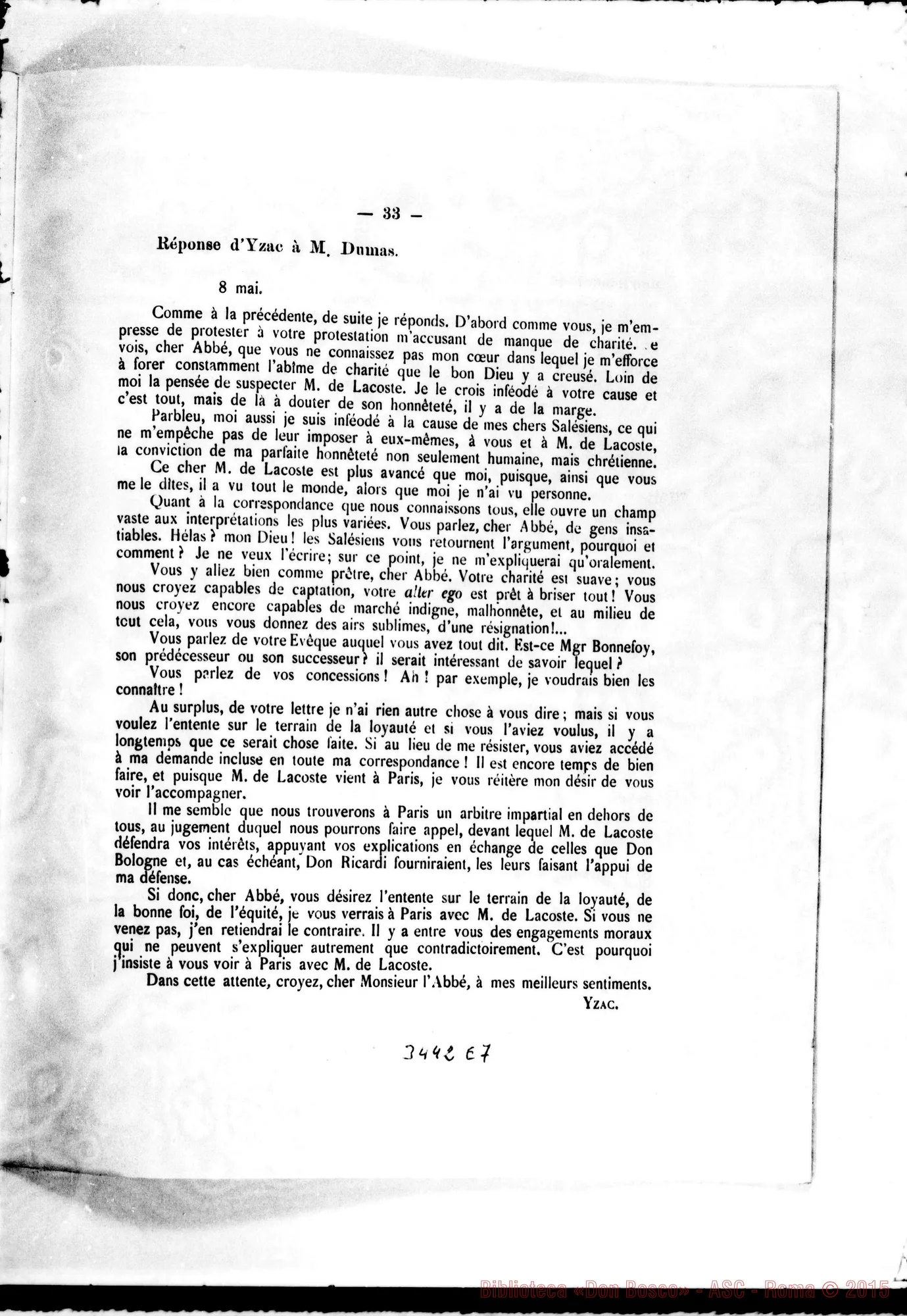 Fotogramma E 7 — Convenzione: estratto