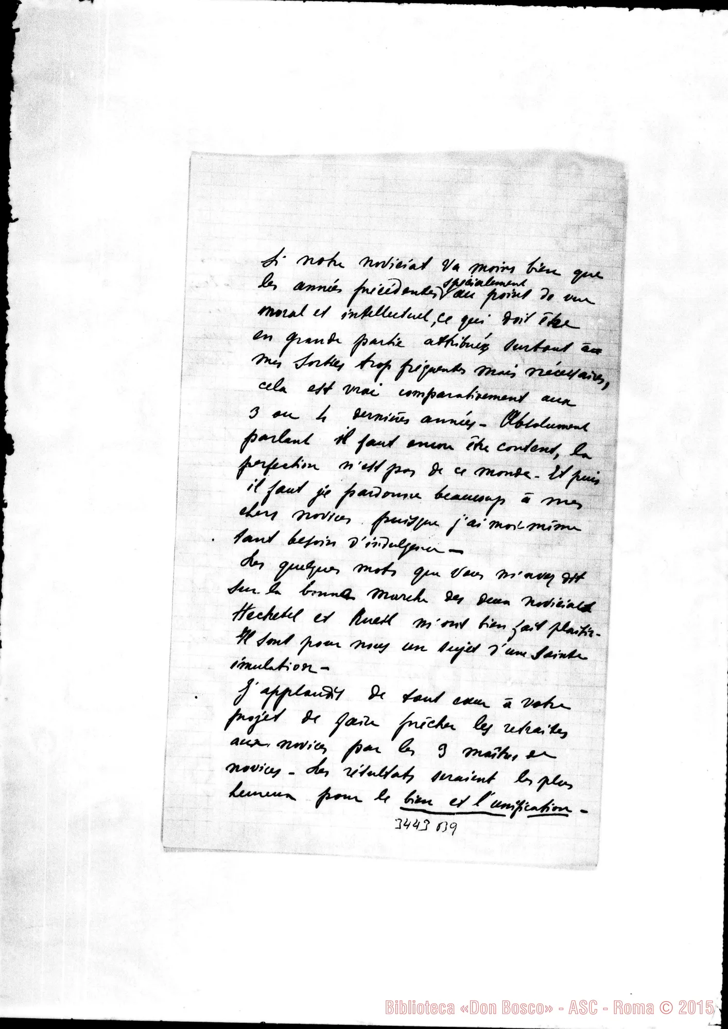 Fotogramma B 9 — Don Franc. Binelli-Monsieur le Supérieur. La Providence, 7-02-1899