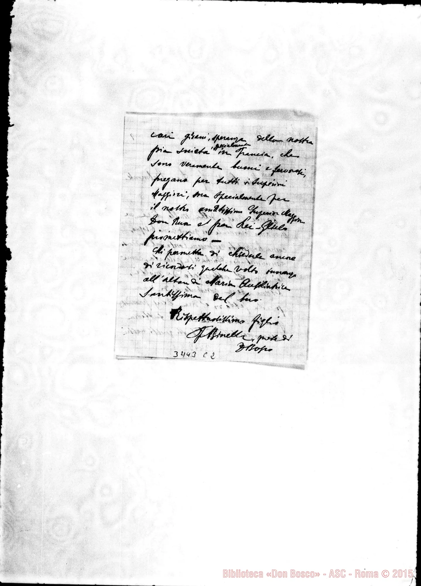 Fotogramma C 2 — Don Frane. Binelli-Don Belmonte. St. Pierre du Canon, 2-10-1899
