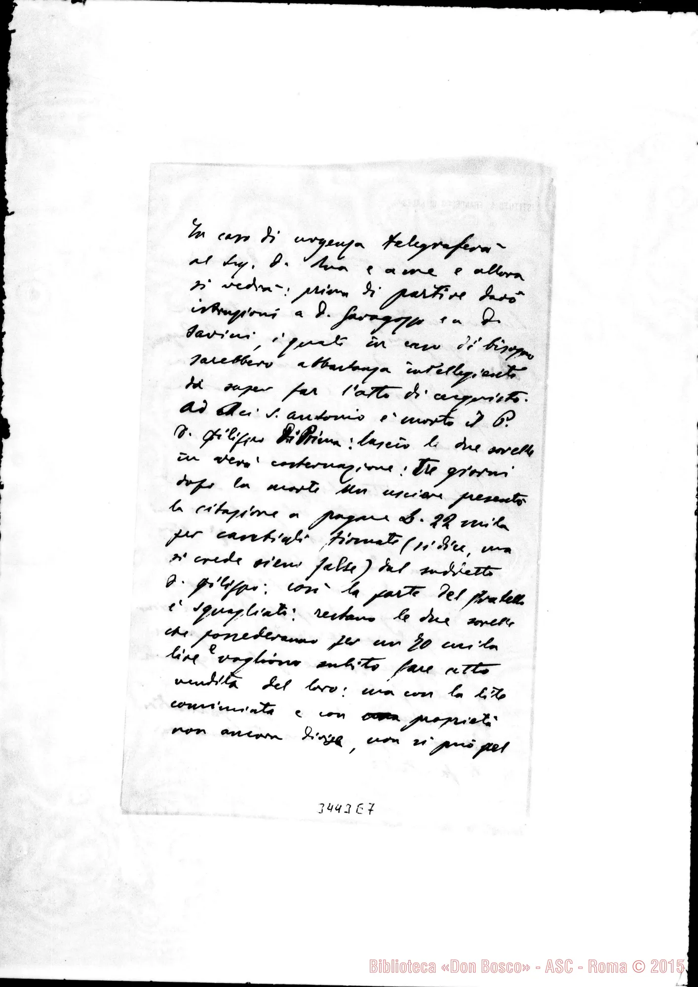 Fotogramma E 7 — Don Piccollo-Don Durando. Catania, 21-08-1901