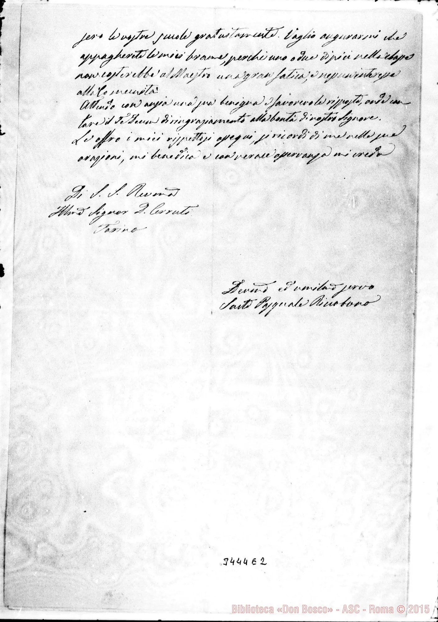 Fotogramma E 2 — Don Riccobono-Don Cerruti. S. Giuseppe Jato, 26-03-1908
