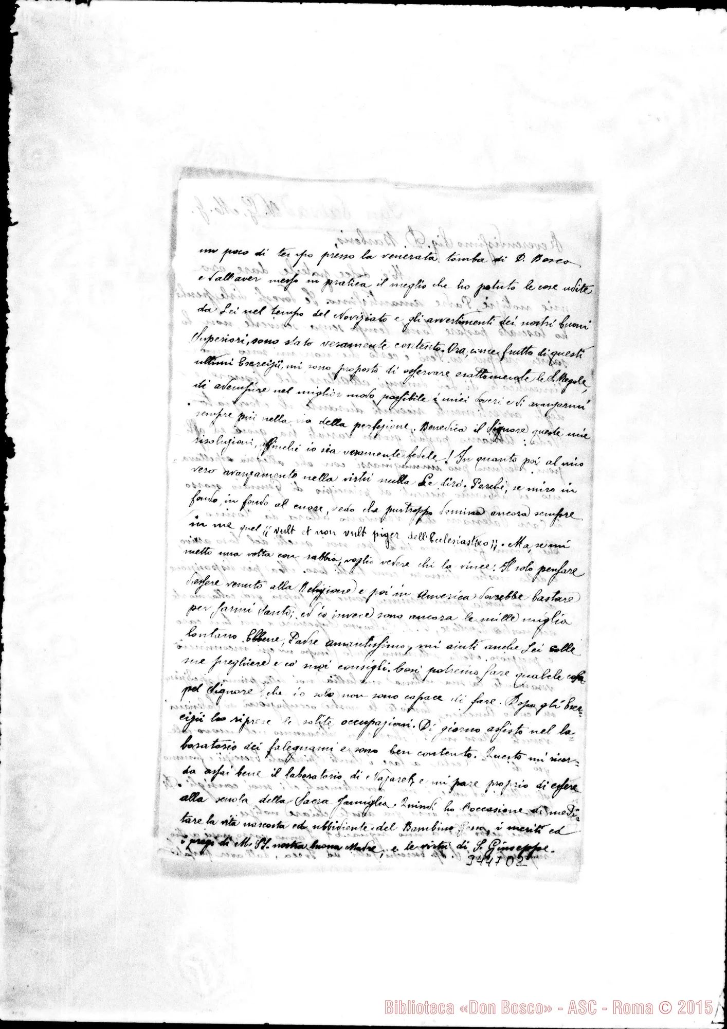 Fotogramma D 2 — Ch. Pietro Martin-Don Barberis. S. Salvador, 28-06-1899