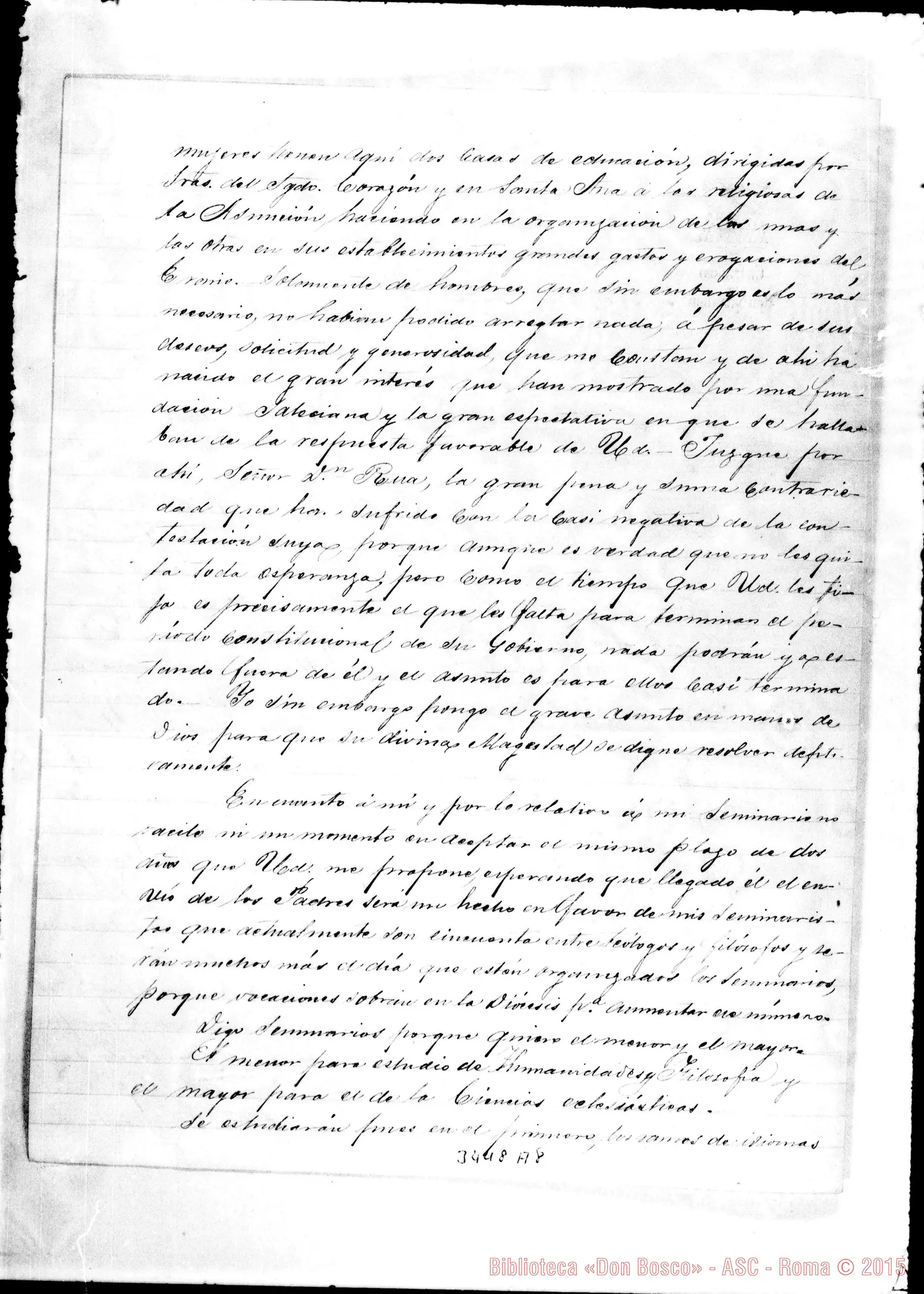 Fotogramma A 8 — Antonio Adolfo Pérez, vesc.-Don Rua. S. Salvador, 2-11-1896