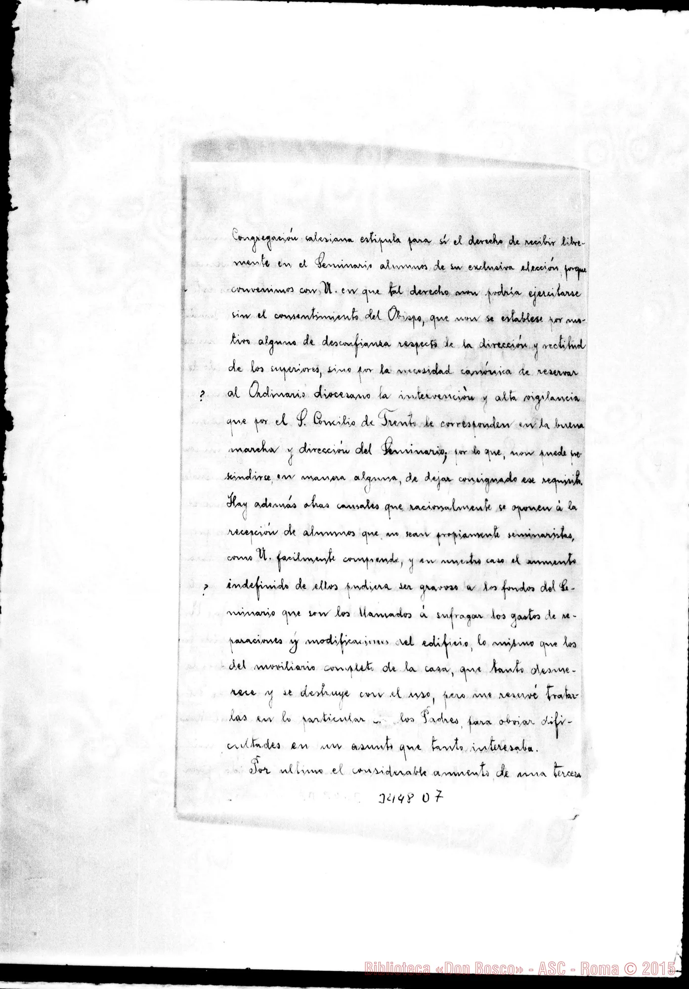 Fotogramma D 7 — Vesc. Mons. Pérez-Don Calcagno. S. Salvador, 6-02-1899