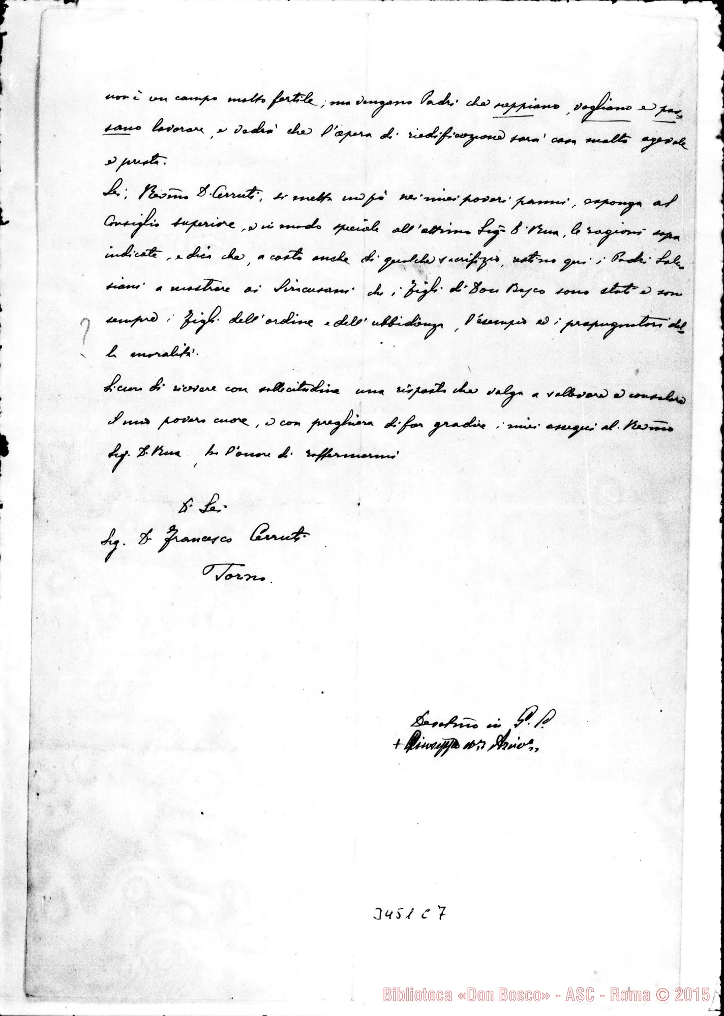 Fotogramma C 7 — Giuseppe Fiorenza, vesc.-Don Cerruti. Siracusa, 17-11-1904