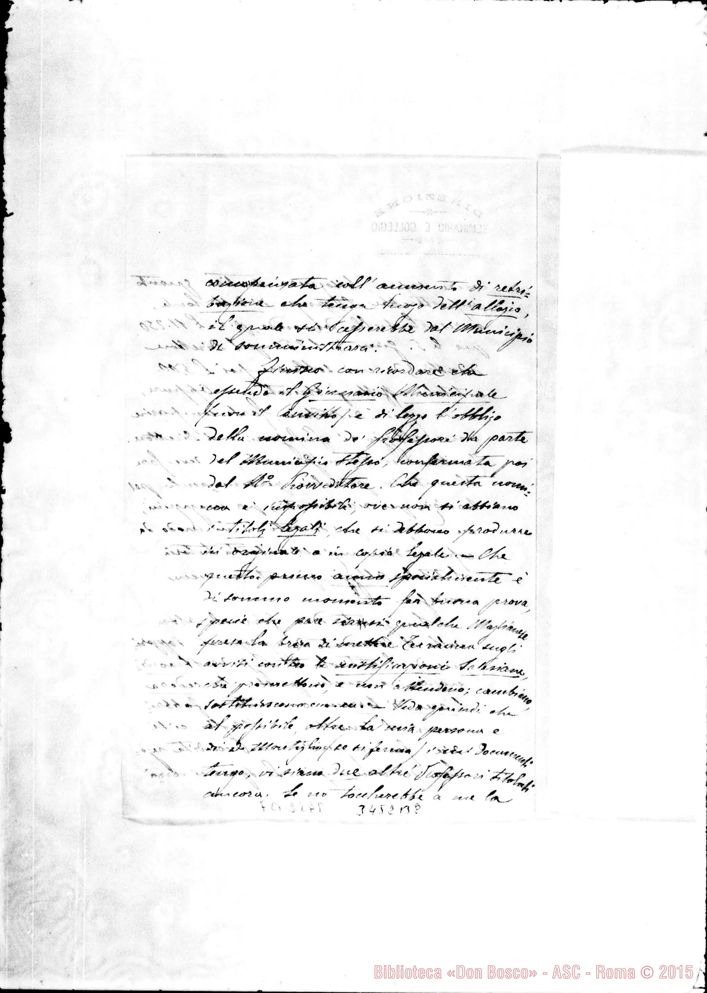 Fotogramma B 8 — Don Giuseppe Daghero-Ispettore D. Durando. Magliano S., 6-09-1889
