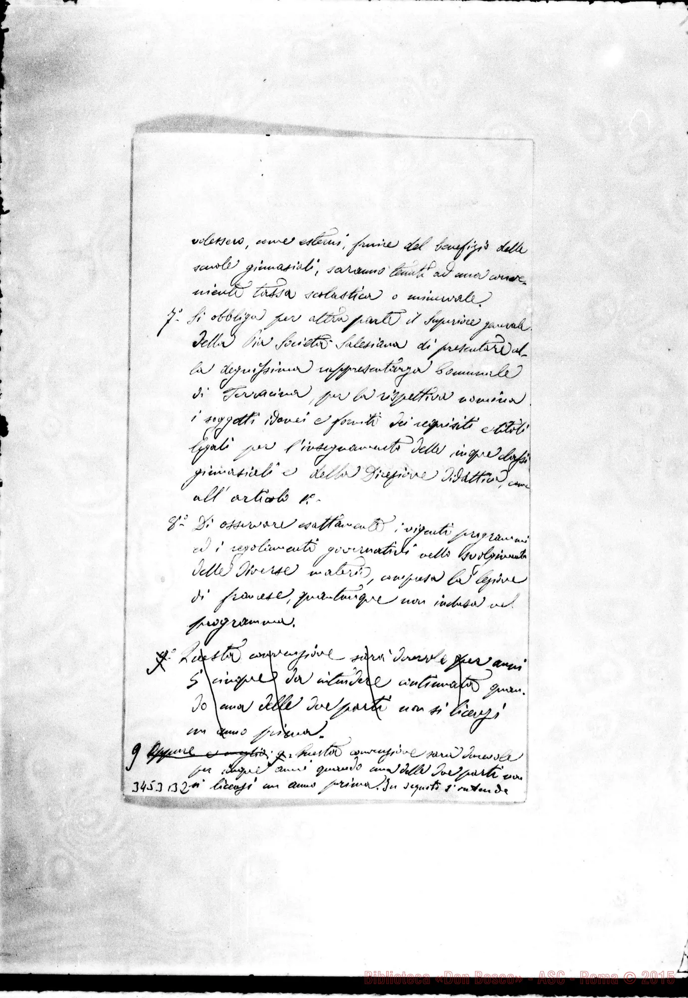 Fotogramma B 2 — Convenzione