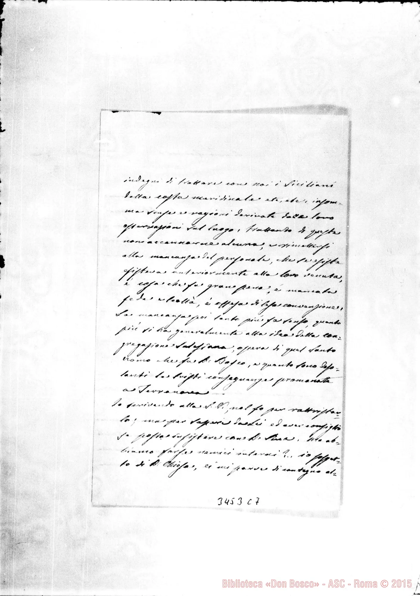 Fotogramma C 7 — Mariano Palermo, vesc.-Don Guidazio. Piazza, 8-11-1890