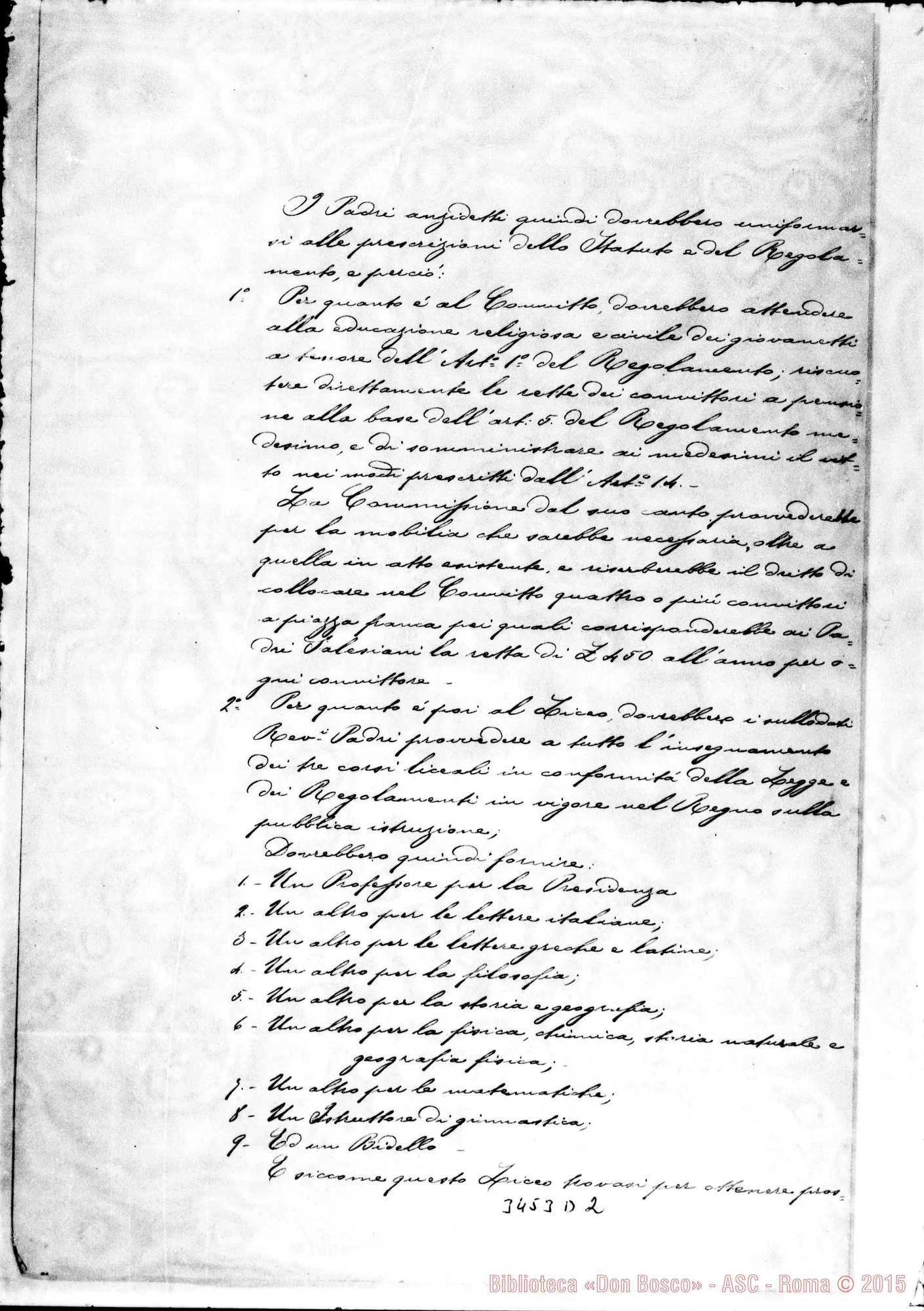 Fotogramma D 2 — Commissione del Liceo Pignatelli-Don Guidazio, il 27-02-1891