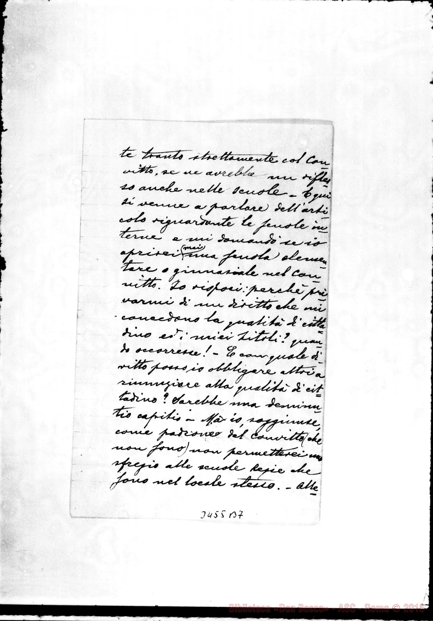 Fotogramma B 7 — Don Domenico Ercolini-Don Durando. Senza data