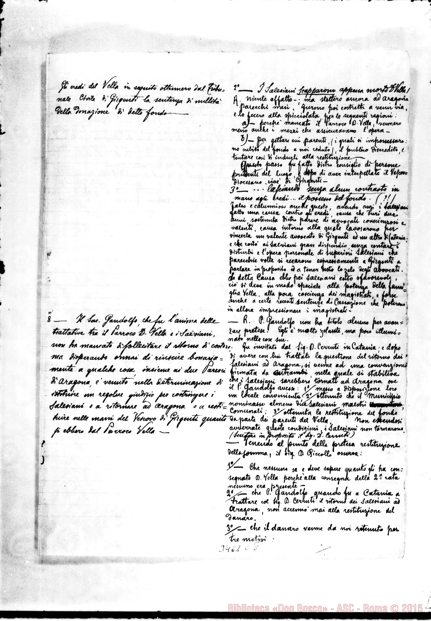 Fotogramma C 8 — Don Calogero Licata-Card. Rampolla. Roma, 3-08-1909 Copia