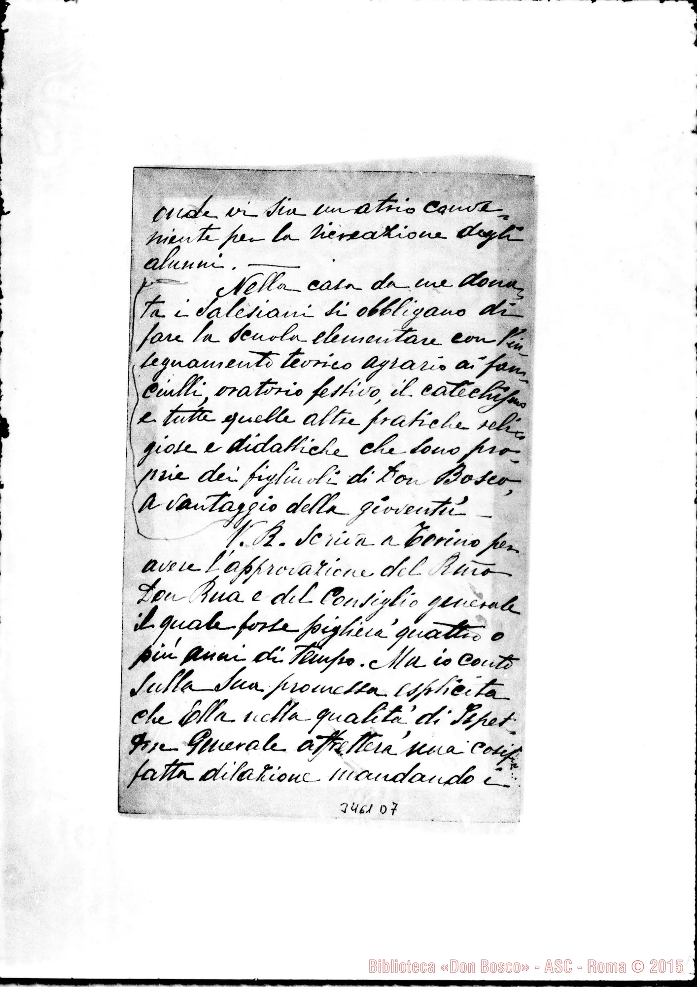 Fotogramma D 7 — Baronessa Scoppa-Ispettore. S. Andrea, 18-04-1905