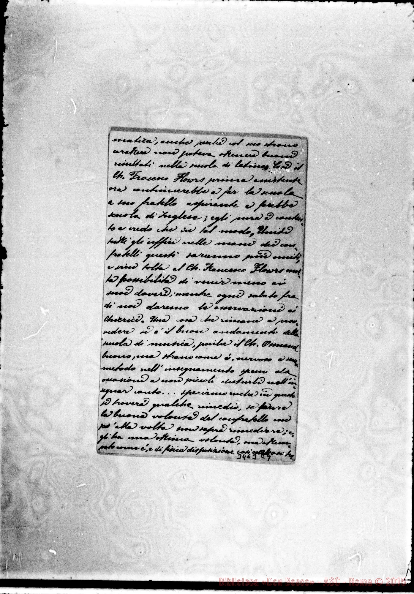 Fotogramma C 9 — Don Tozzi Enea-Don Durando. Burwash, 22-01-1898