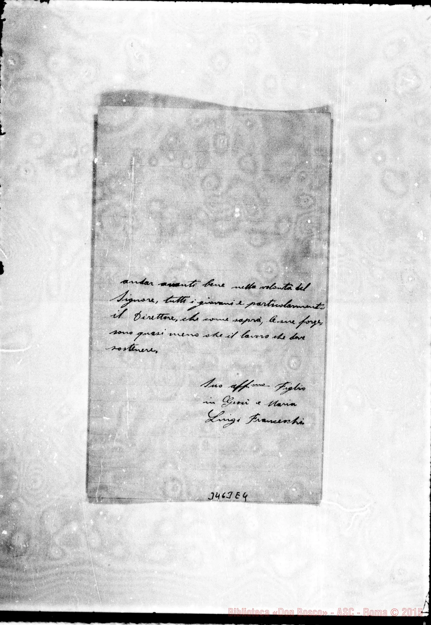 Fotogramma E 4 — Coad. Luigi Franceschi-Don Barberis. Burwash, 28-02-1899