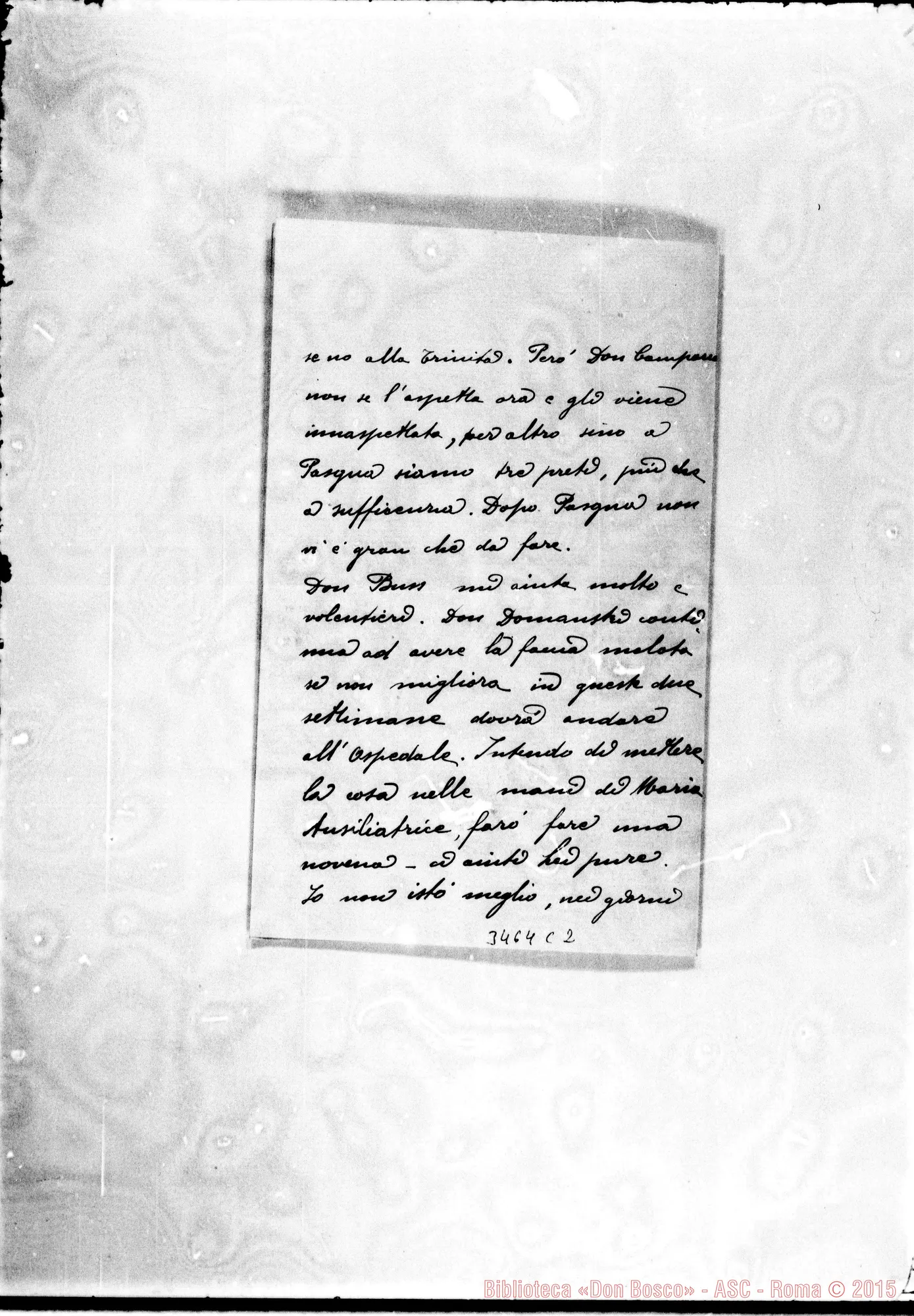 Fotogramma C 2 — Don Tozzi Enea-Don Barberis. Burwash, 1-1900