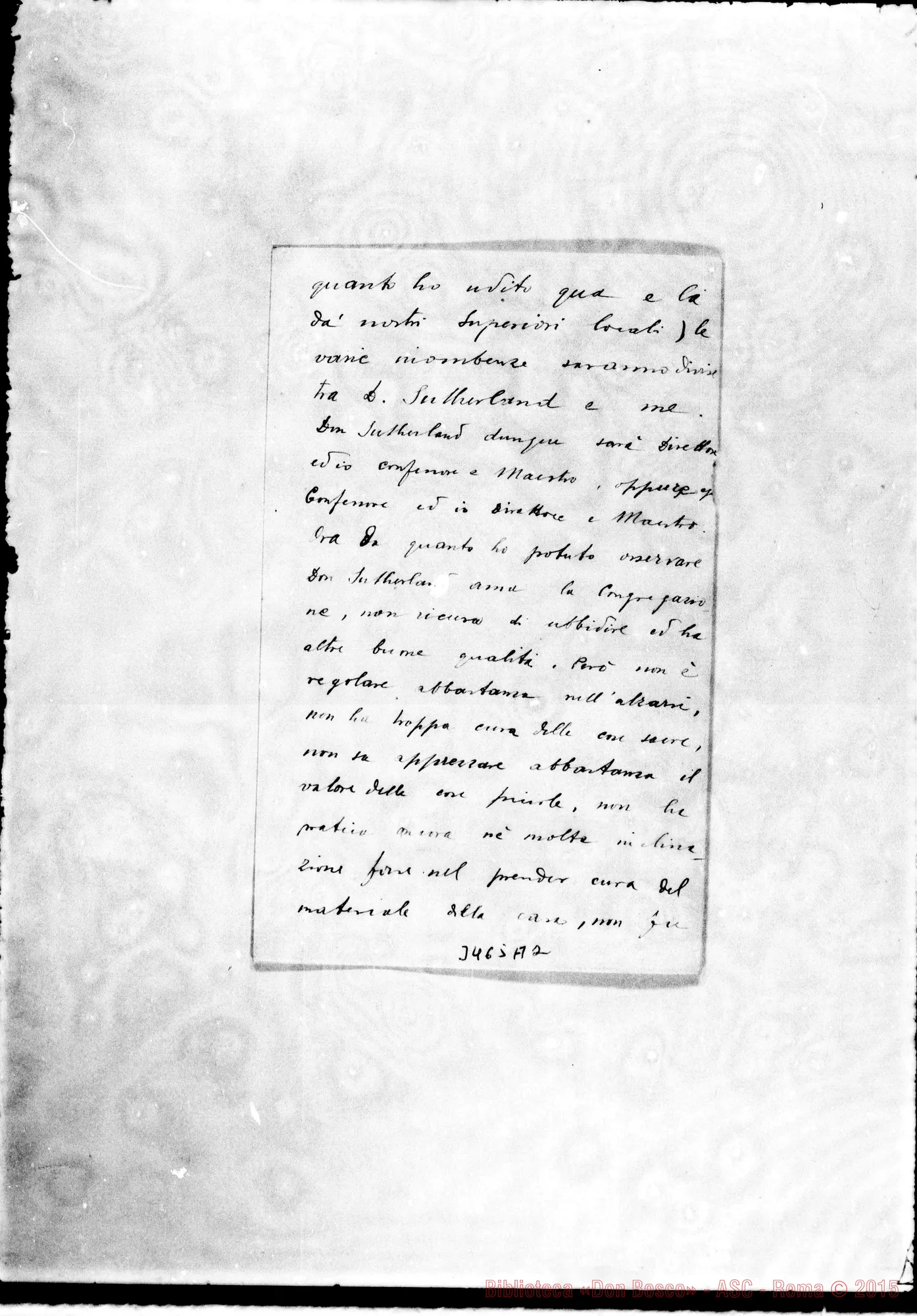 Fotogramma A 2 — Don Giacomo Simonetti-Don Albera. Burwash, 17-05-1908