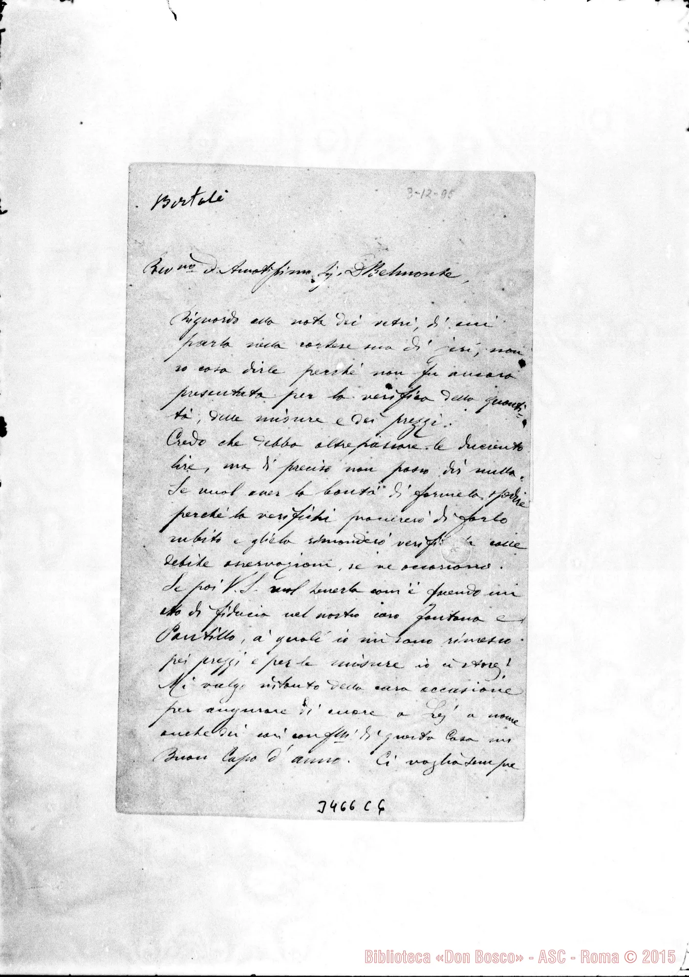 Fotogramma C 6 — Don Giov. Batt. Useo-Don Belmonte. Cavaglià, 3-12-1895