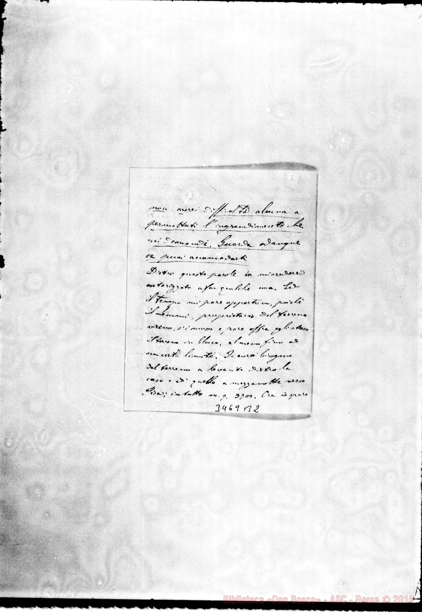 Fotogramma B 2 — Don Giov. Batt. Barberis-Don Belmonte. Collesalvetti, senza data
